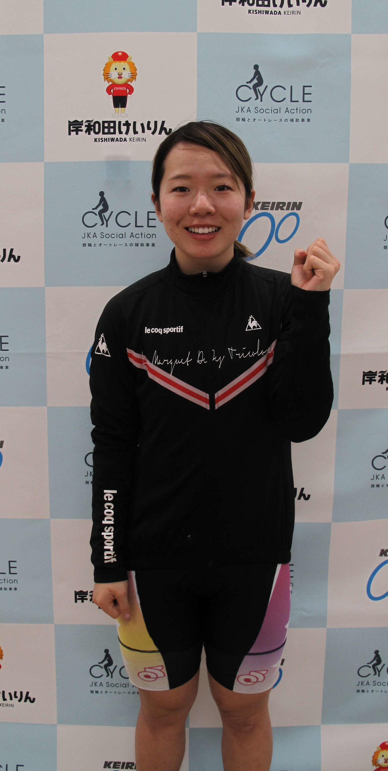 吉田りんごが地元で初の決勝進出を決めた（撮影：和田年弘）