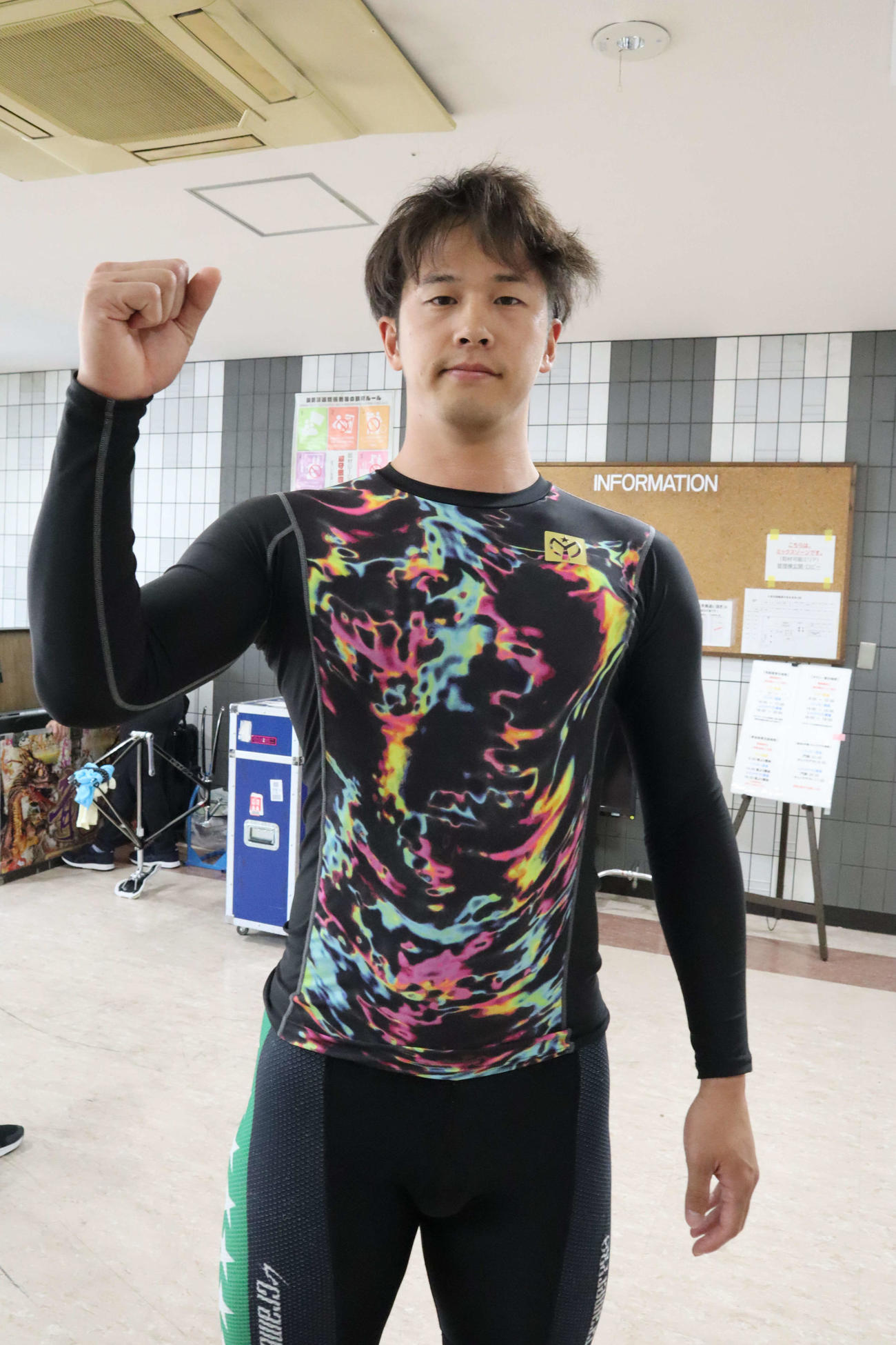 地元の楠本政明がデビュー初の決勝を目指す