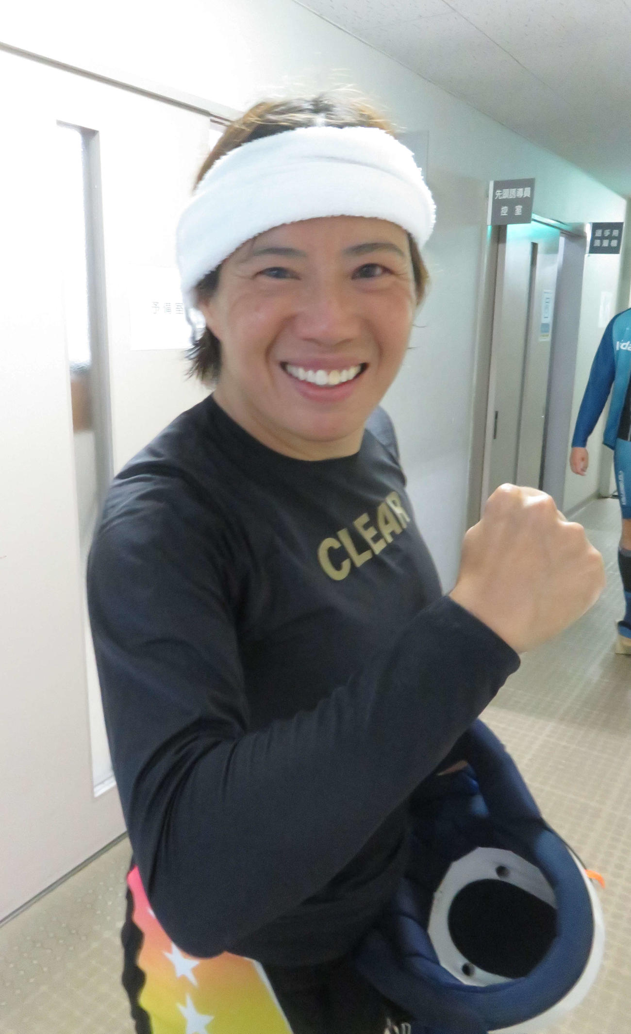 加瀬加奈子が自らが持つガールズ最年長優勝記録を更新した（撮影・野島成浩）