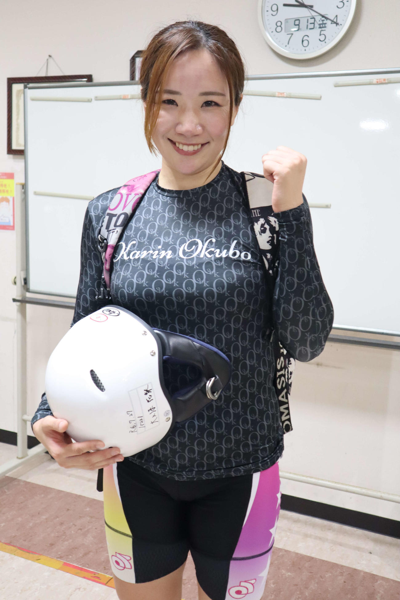 予2を快勝した大久保花梨が地元初Vに挑む（撮影・音無剛）