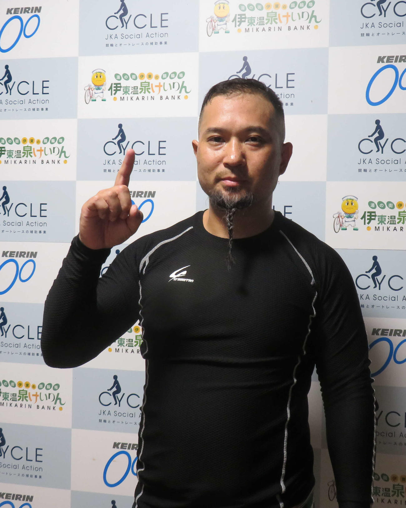 今年初勝利を挙げた地元柏木伸介（撮影・栗田文人）