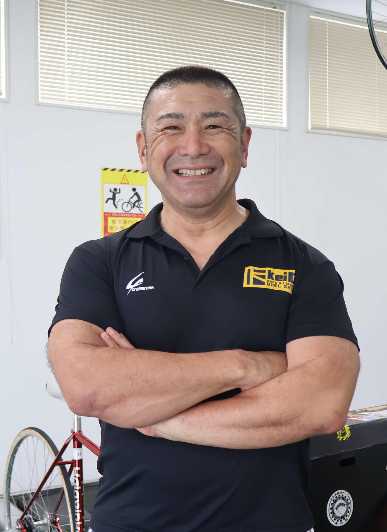 前回松戸での優勝秘話を明かした小嶋敬二（撮影・山田敏明）