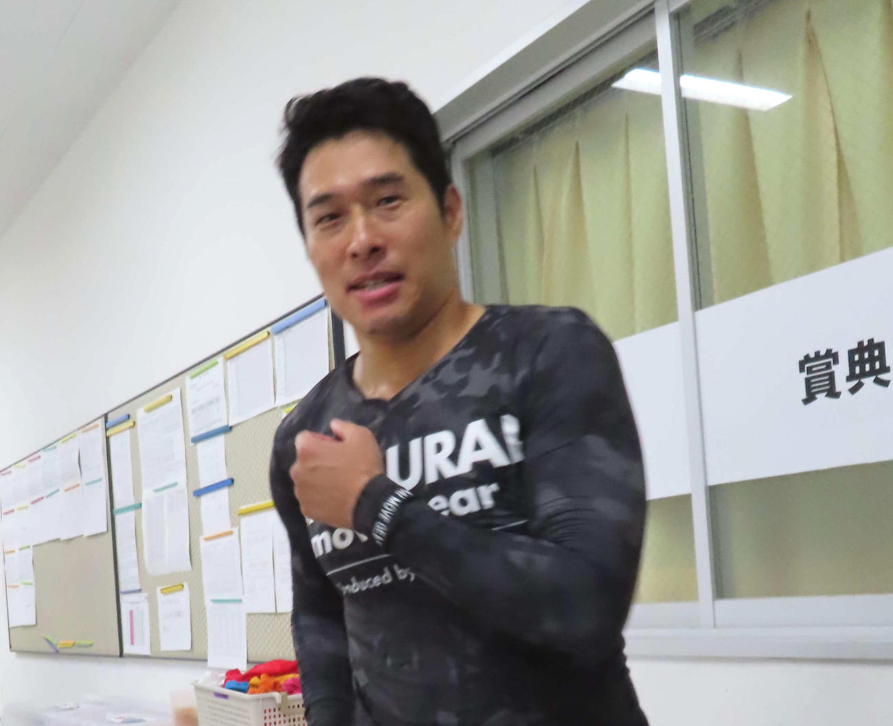 上り調子で決勝を迎える小田倉勇二（撮影・野島成浩）