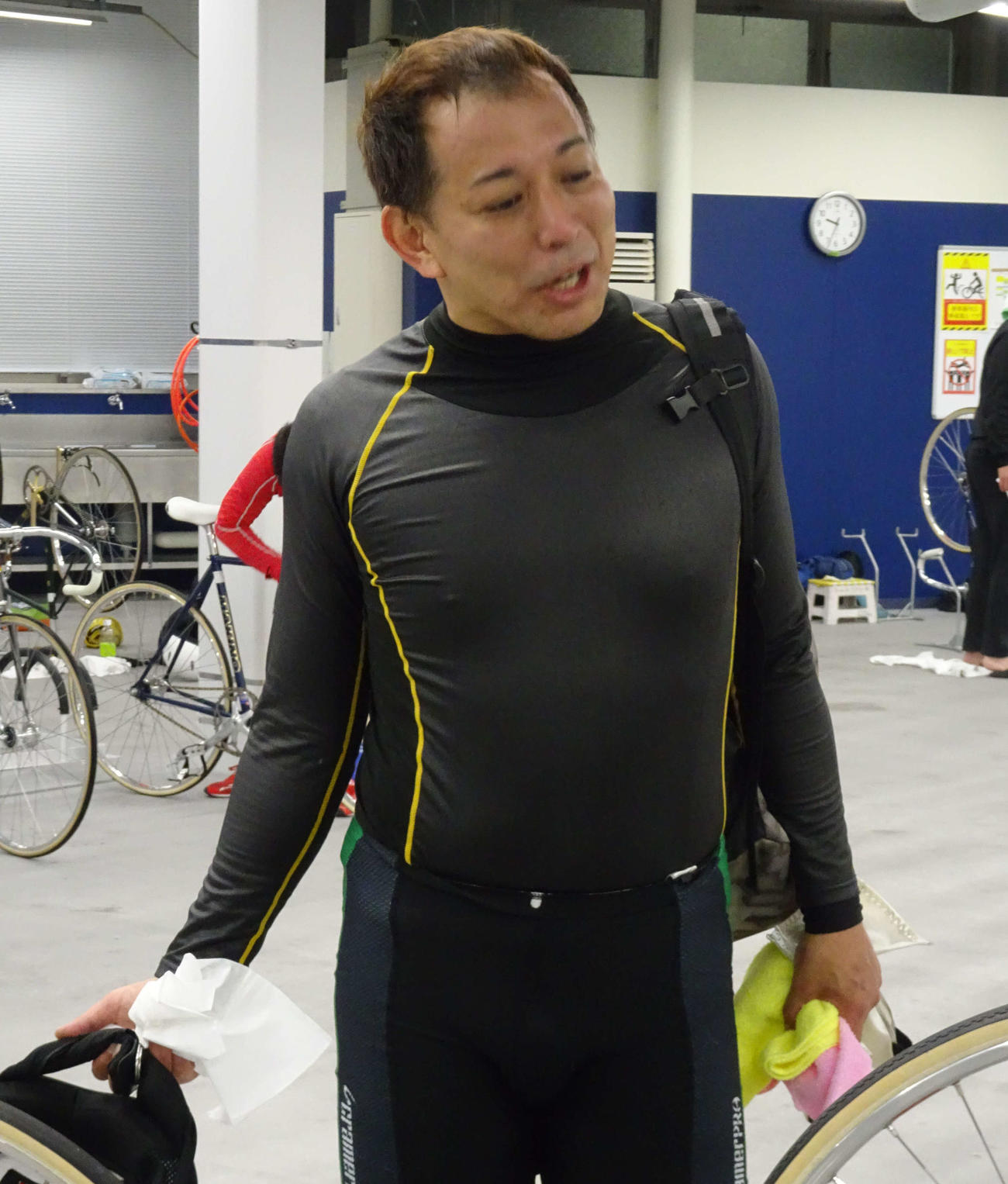 予選2Rで藤本龍也を追って2着をキープした木村健司