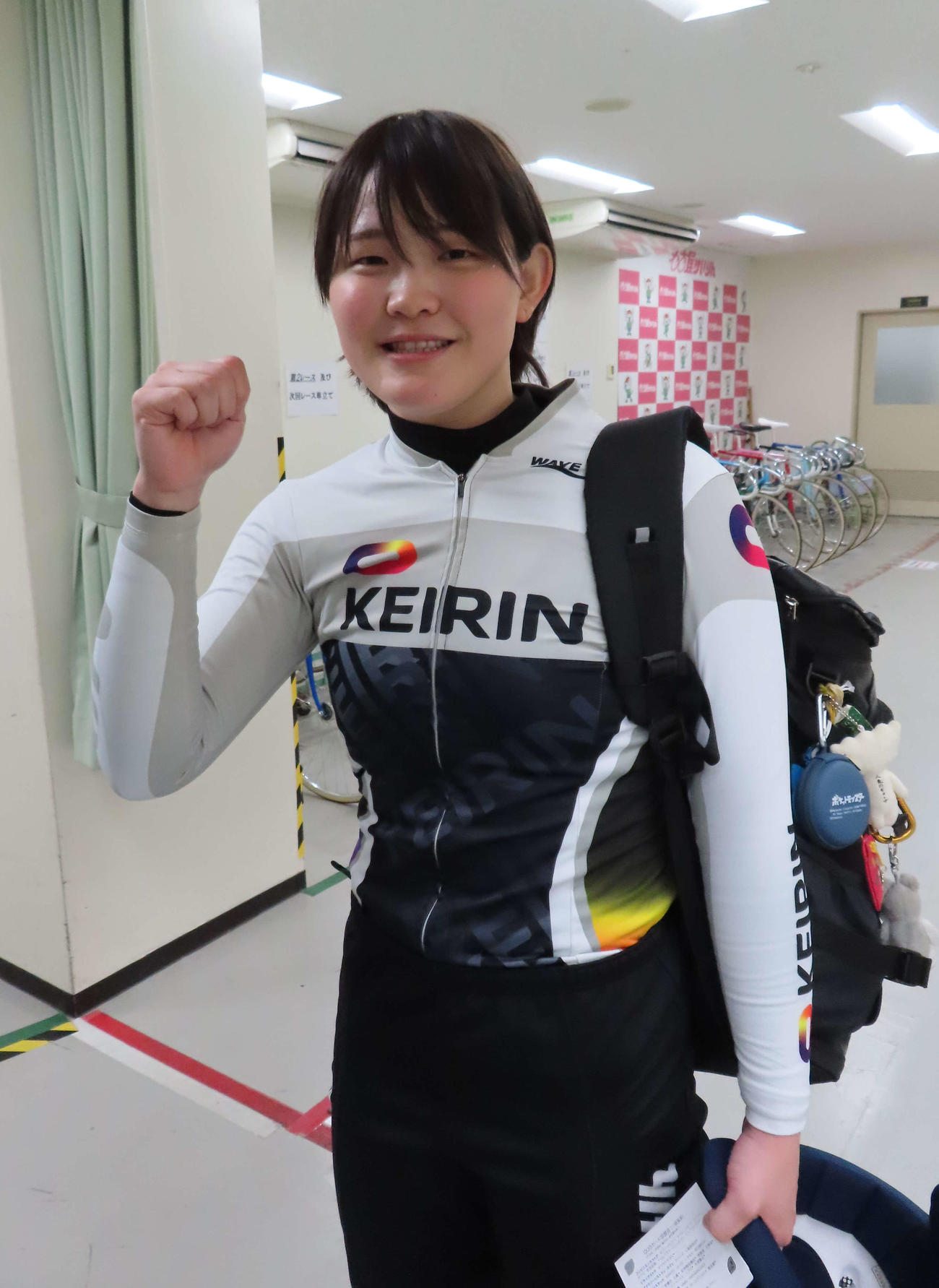 予2・2Rに19連勝が懸かる仲沢春香（撮影・野島成浩）
