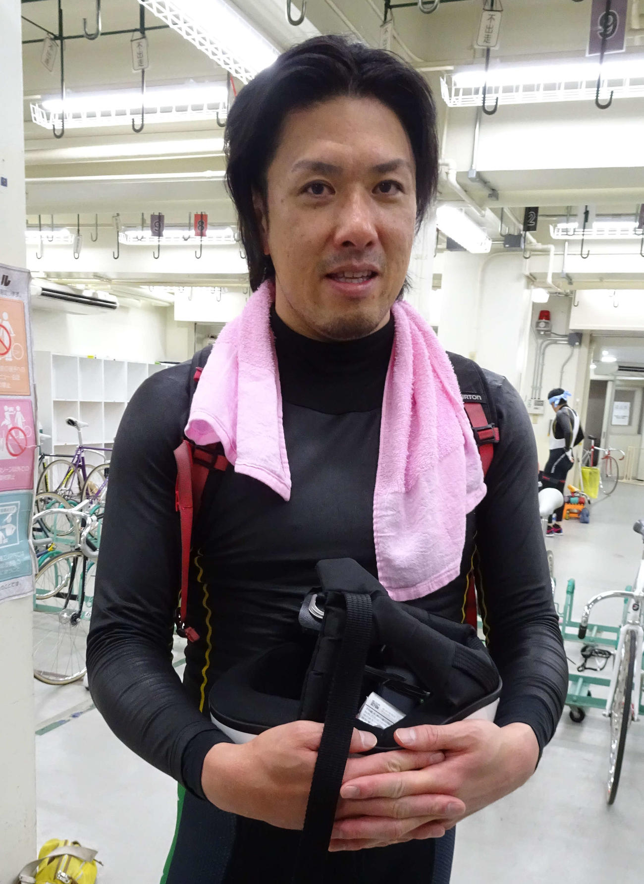 名古屋競輪　成清謙二郎が予選1Rを制して名古屋バンク初勝利を飾った