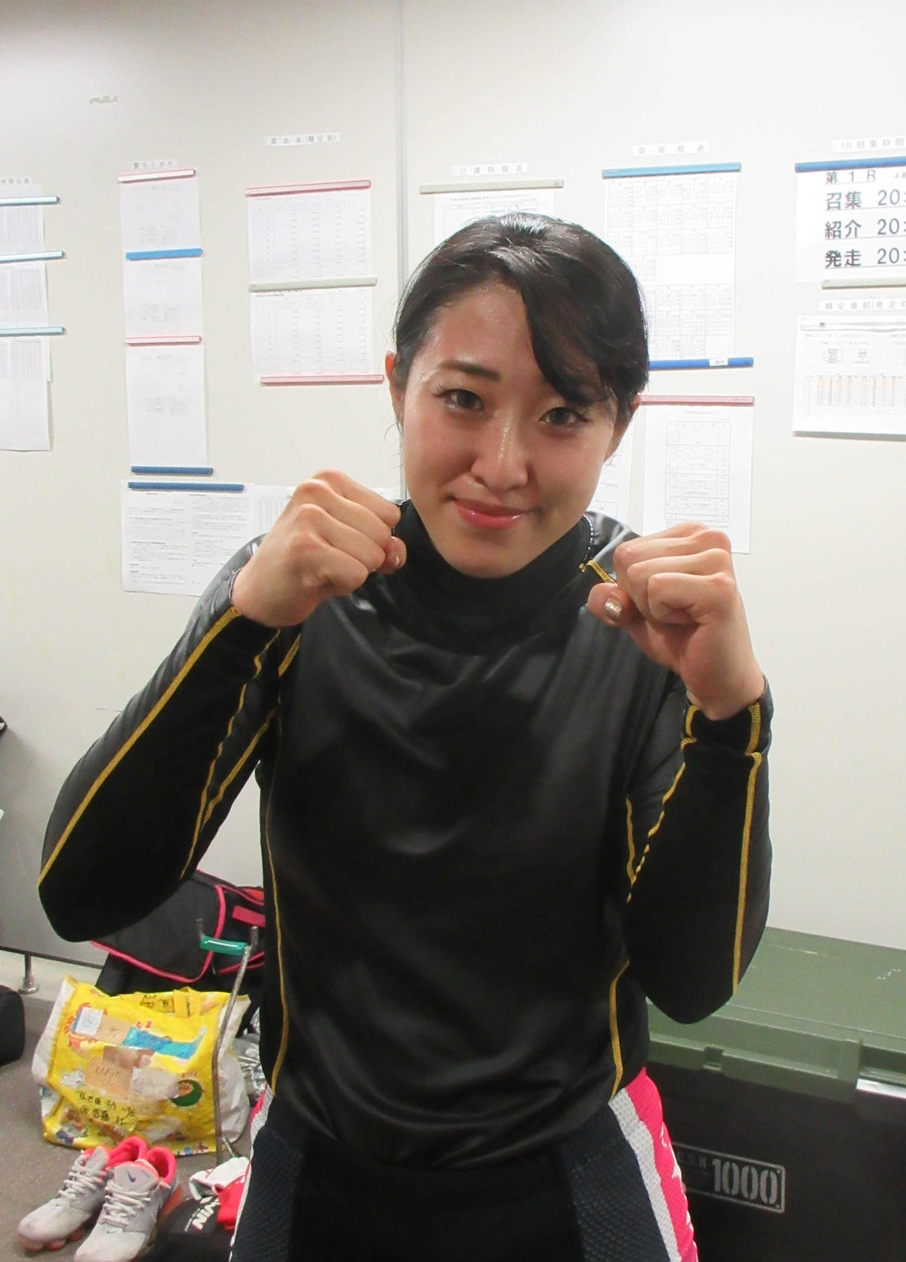 初戦惜敗の戸辺香奈実は早くも気持ちを切り替えていた（撮影・和田年弘）