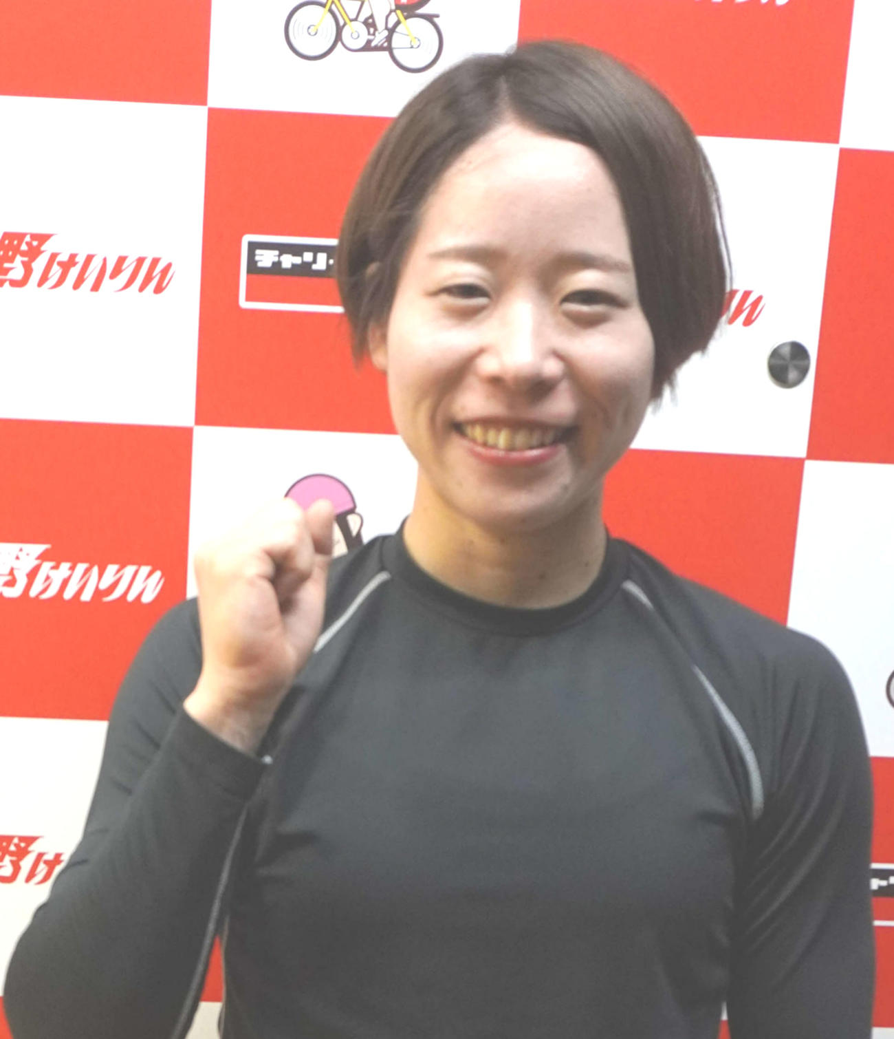 強烈ダッシュをアピールした大浦彩瑛