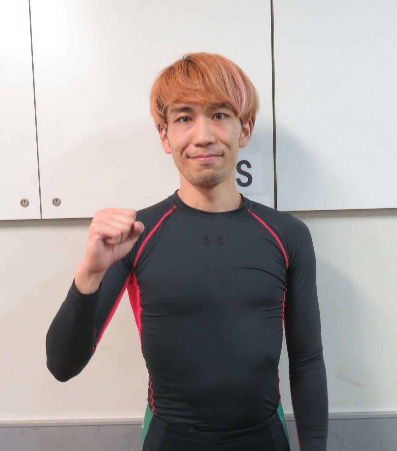 オープニングレースを快勝した布居翼（撮影・栗田文人）