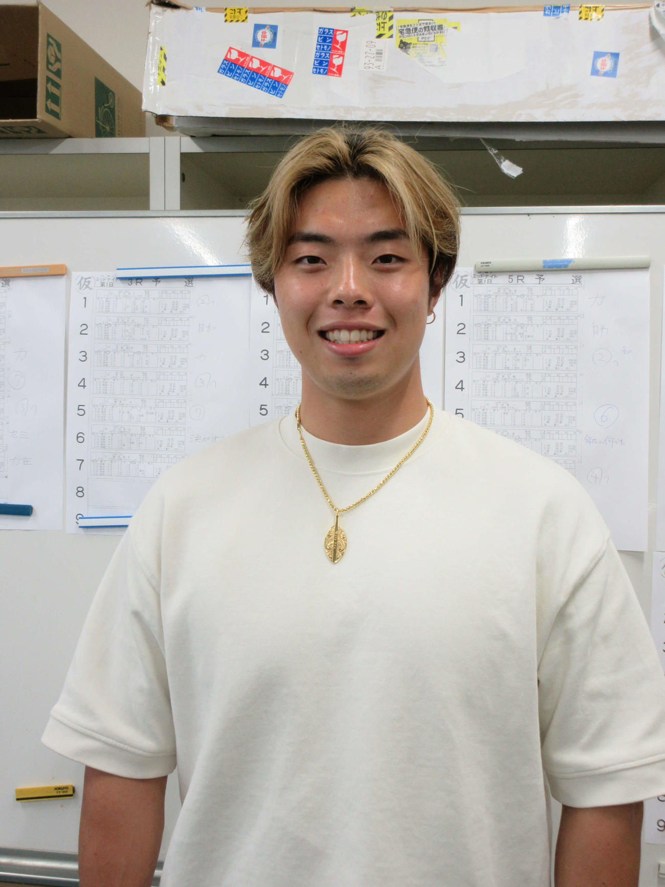 予選5R、状態上向く添田龍児のパワーは互角の狙いに