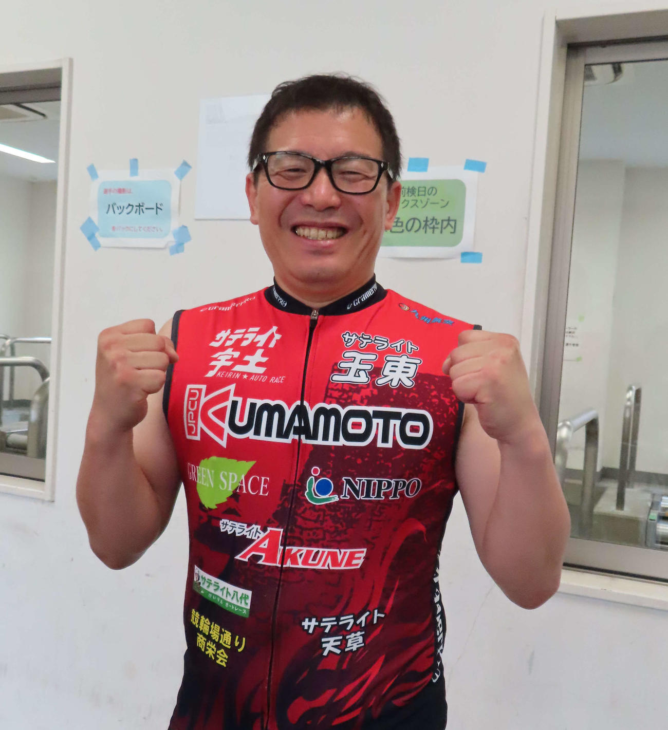 広田樹里が2班復帰を1週間後に控え気合を入れ直す（撮影・野島成浩）