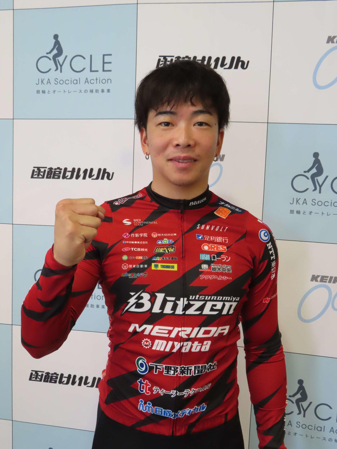 1、2班初戦を迎える貝原涼太