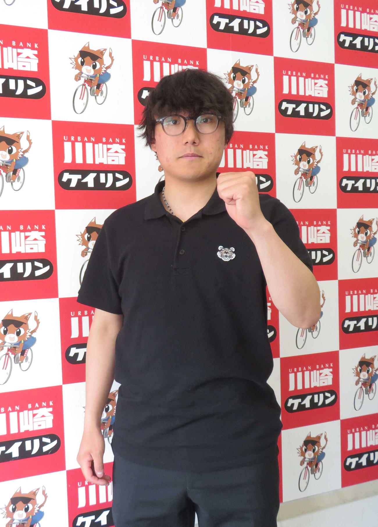 昇班初戦を迎える阿部俊（撮影・栗田文人）