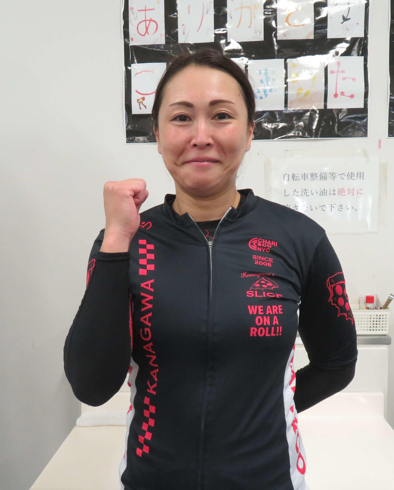 2場所連続の決勝進出を狙う地元佐藤亜貴子（撮影・栗田文人）