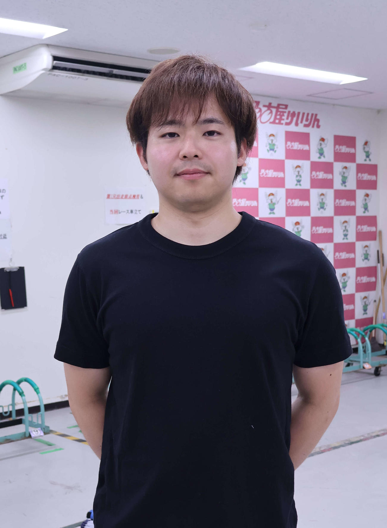 127期の中川飛隆が果敢に仕掛ける（撮影・山田敏明）