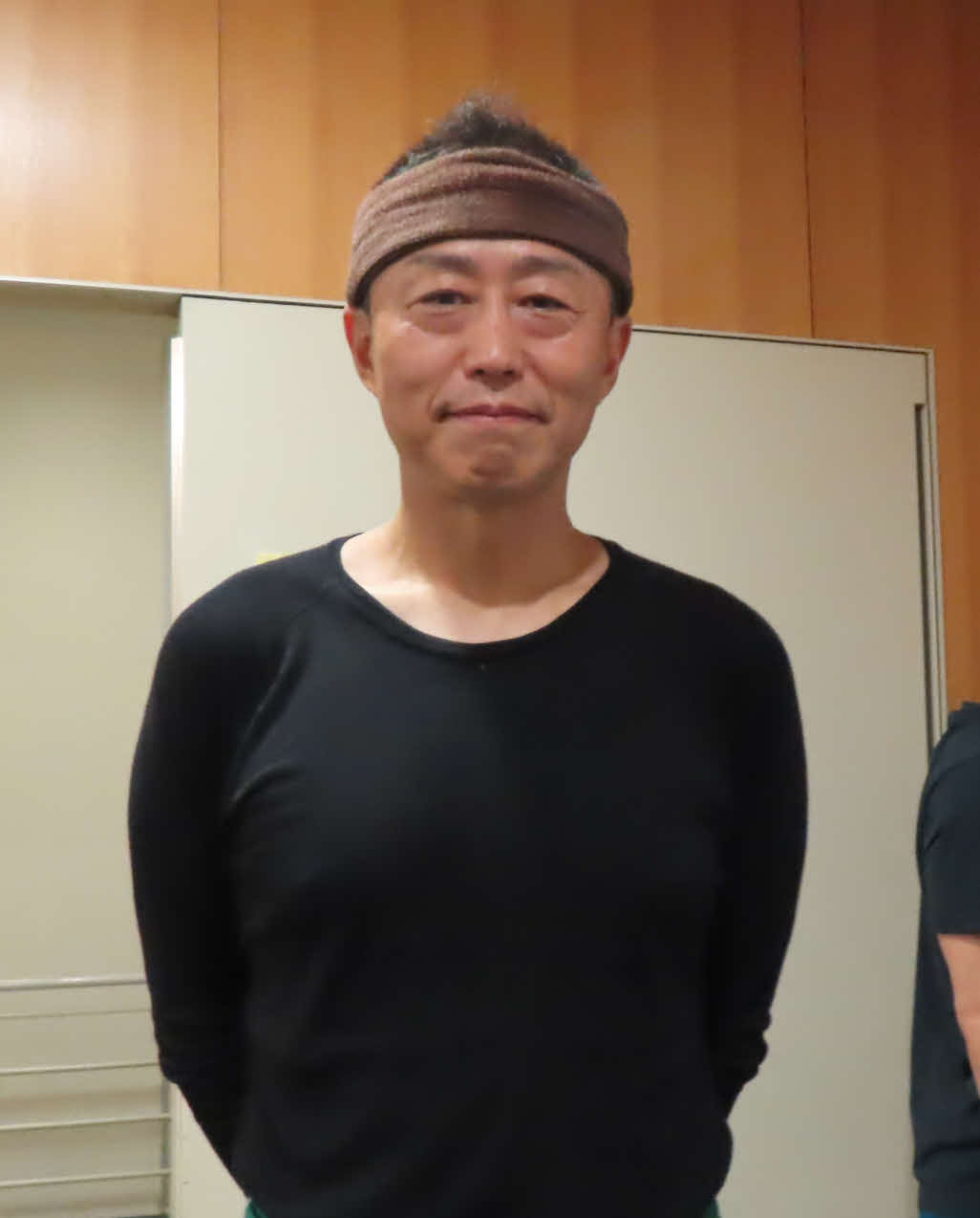 函館競輪　デビュー初のチャレンジ戦に奮闘中の小松剛之（撮影・野島成浩）