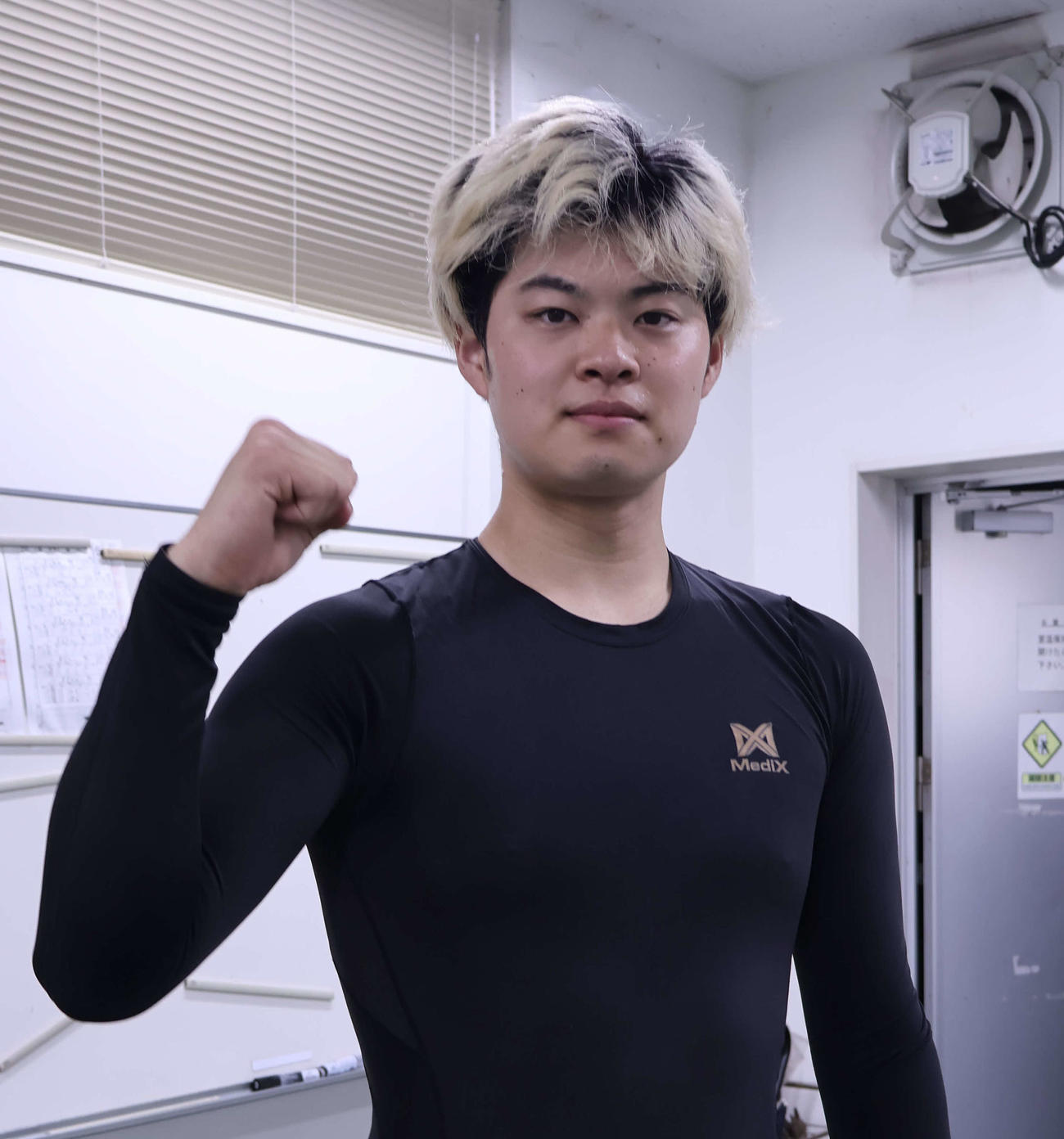 永井哉多が戦術面のレベルアップを課題に挙げた（撮影・山田敏明）