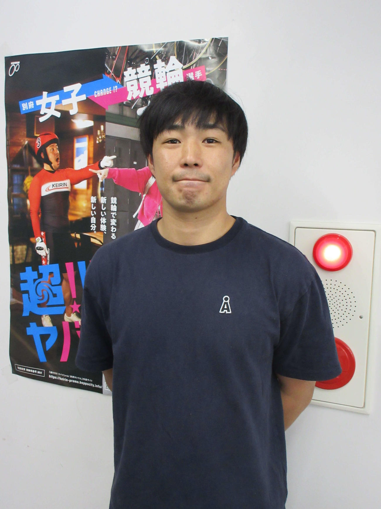 急な追加参戦でも余裕の表情を見せる地元の高橋綜一郎