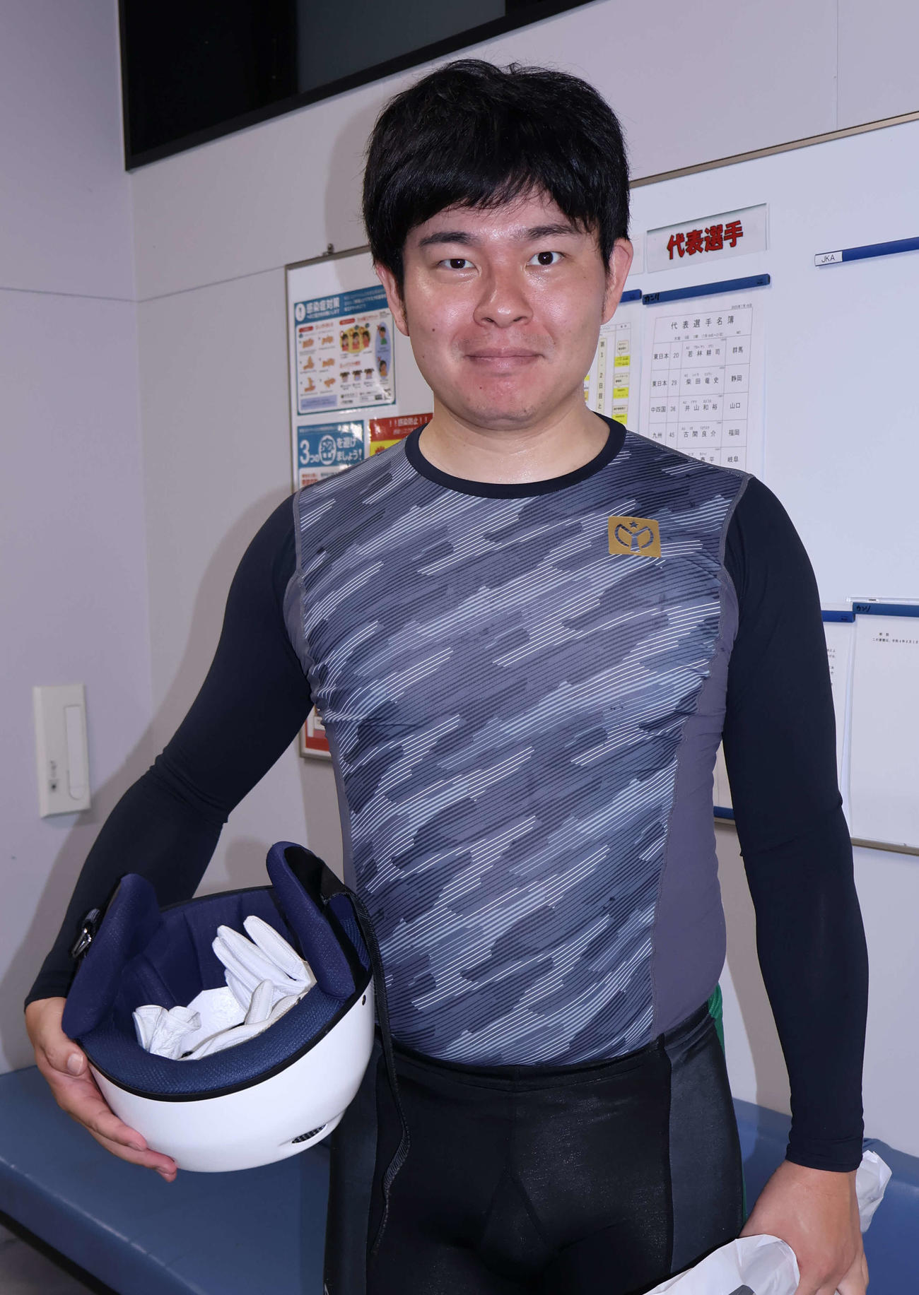 大中拓磨が決勝で新人の安達光伸と対決する（撮影・山田敏明）