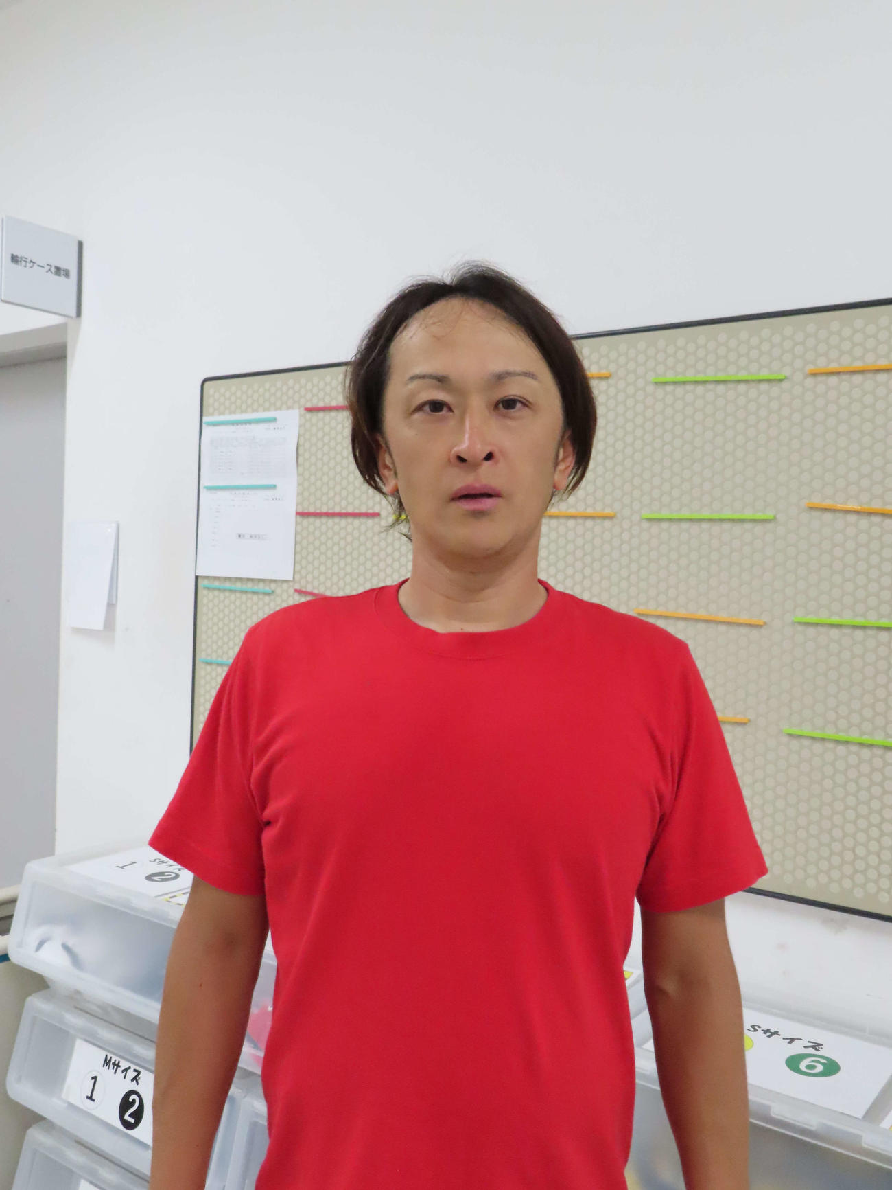1着の大竹野裕樹はホッとした表情