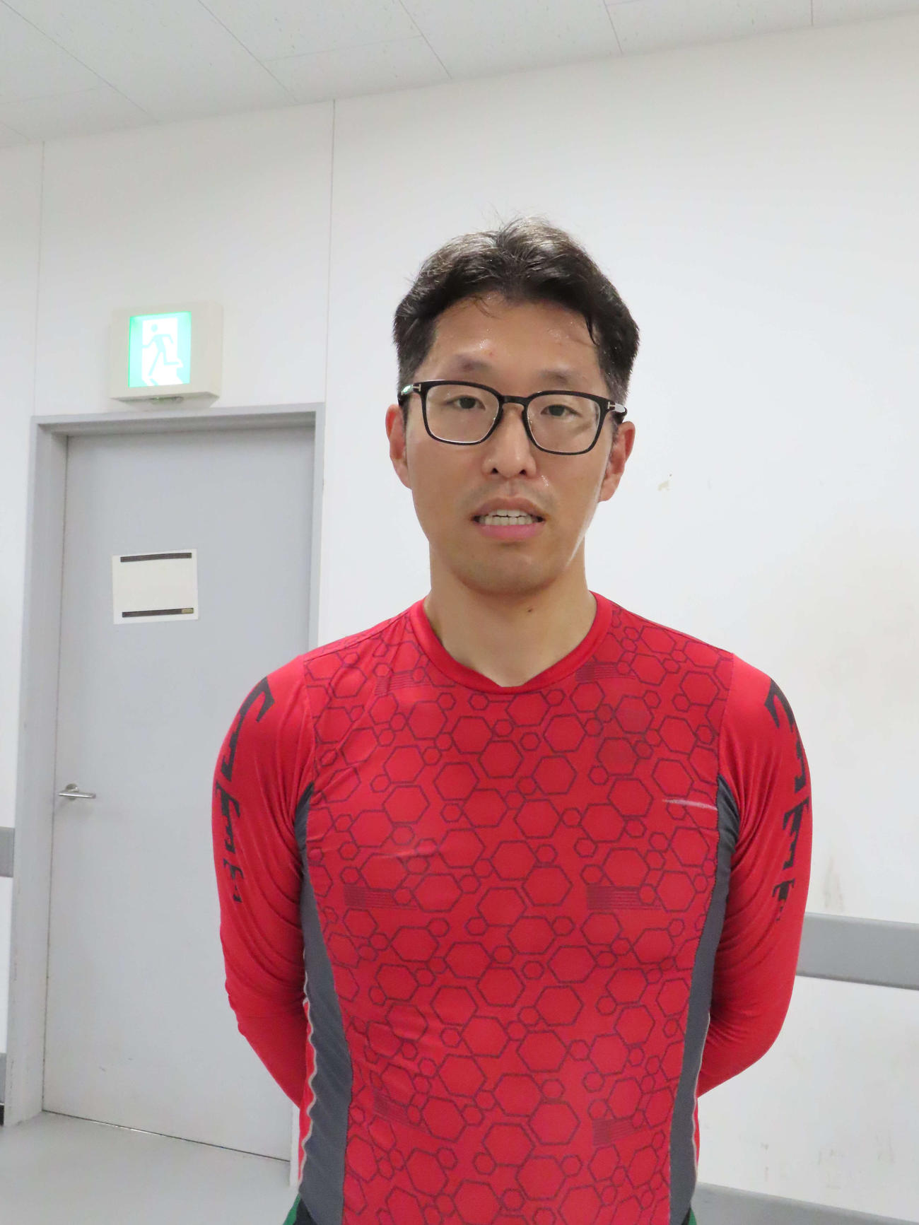落車後初の1着を手にした米倉剛志