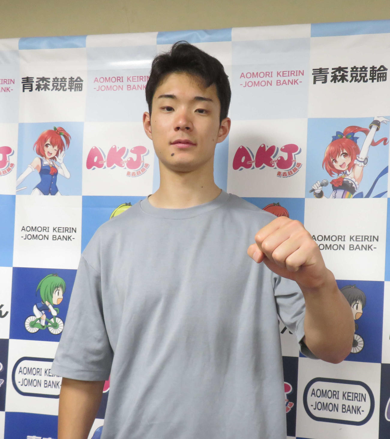 卒記チャンピオンでナショナルチームの127期新人・三神遼矢が青森に初登場（撮影・栗田文人）