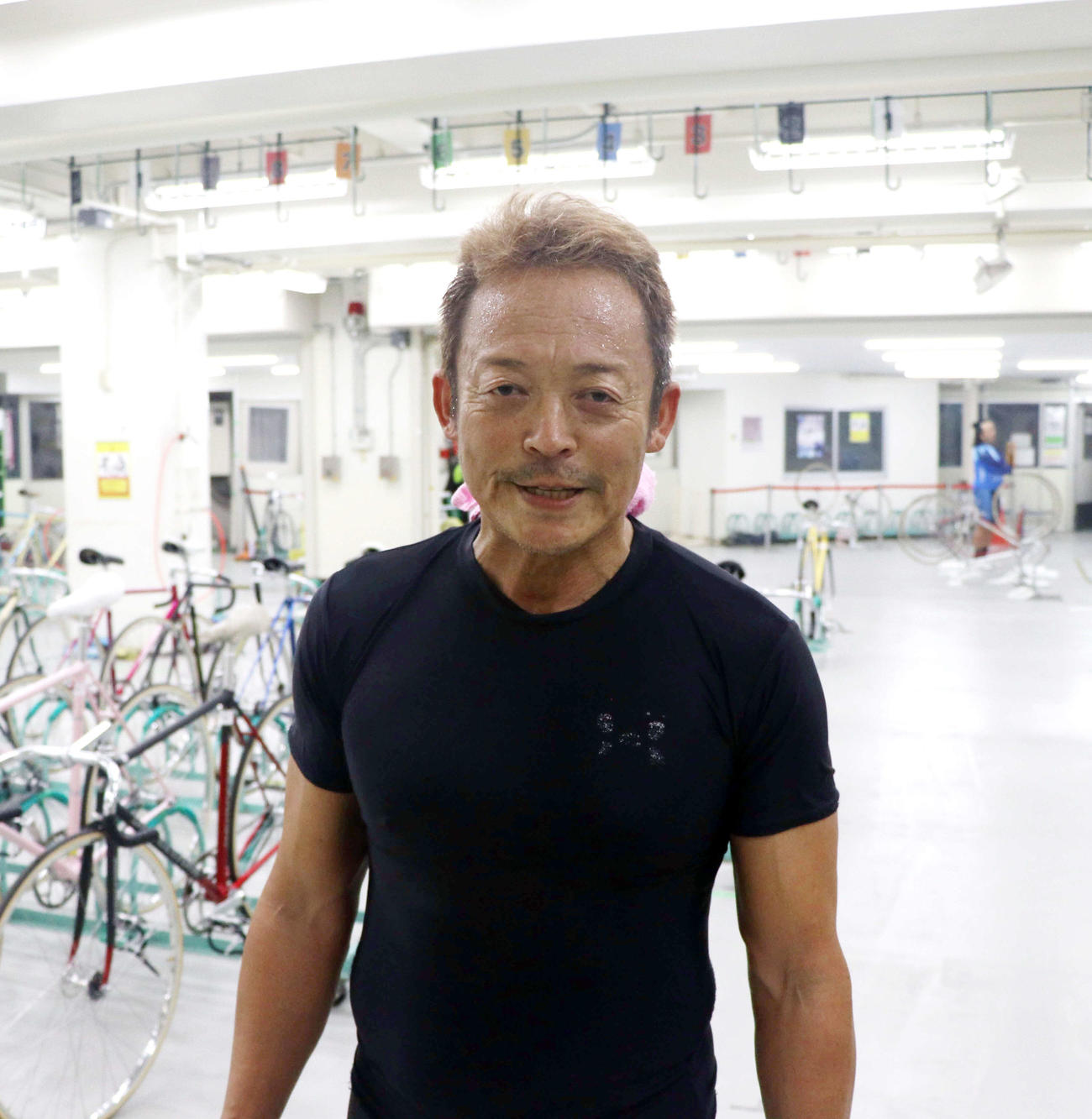 チャレンジ一般1Rを制した坂本英一（撮影・一樹）