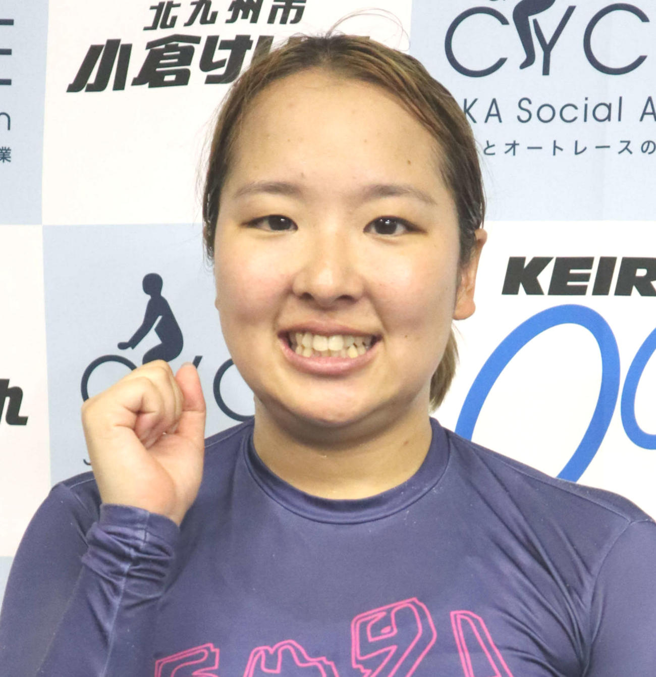 冷静に運んで白星スタートの当銘沙恵美（撮影・音無剛）