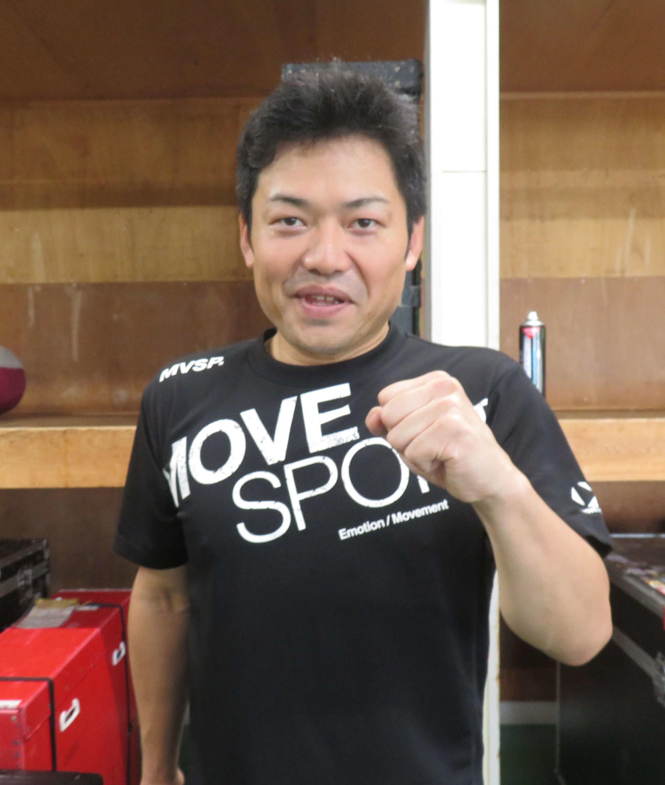 交通事故にもめげず参戦した地元西巻秀太（撮影・栗田文人）