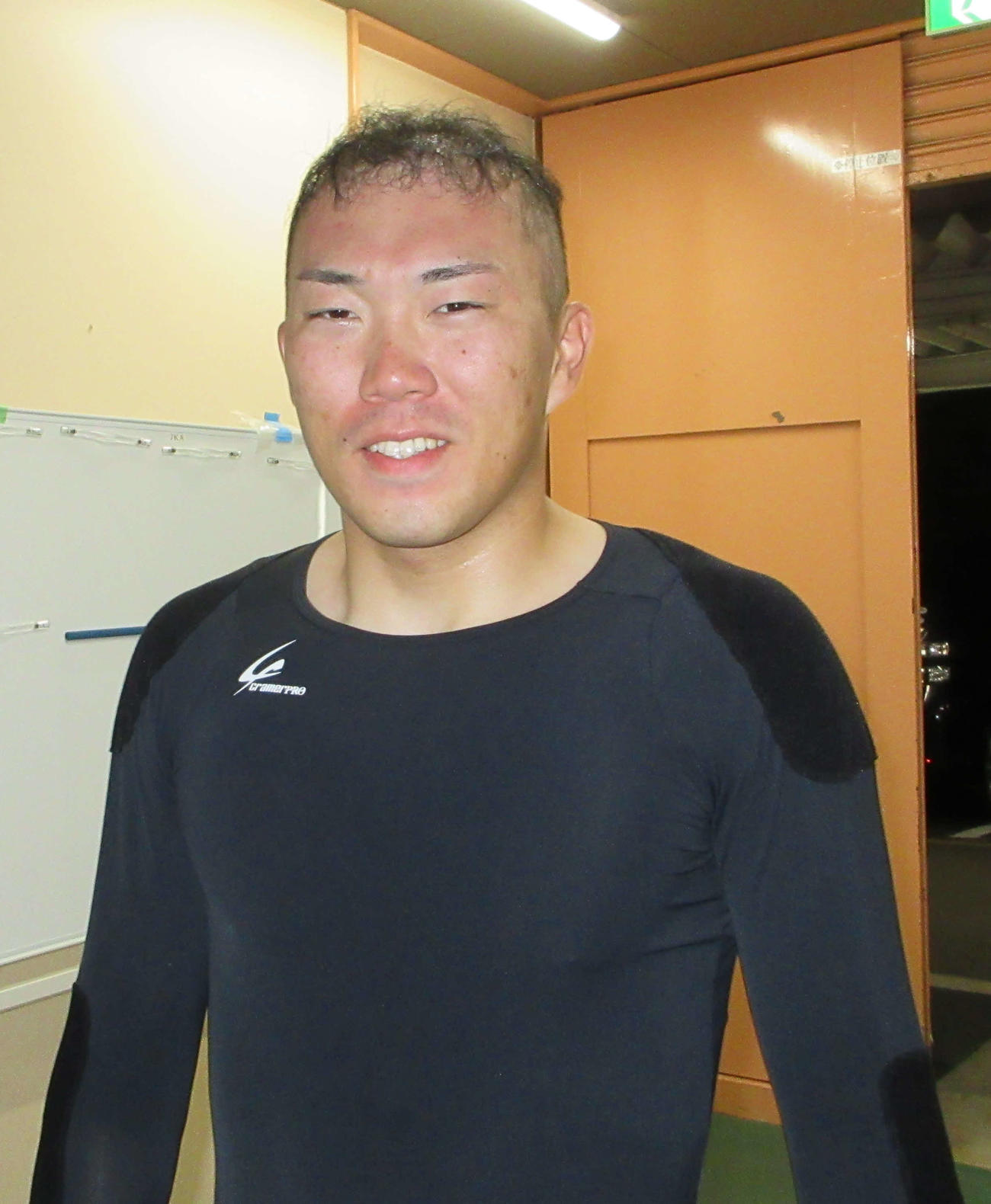中込健太が3場所ぶりに準決進出を果たした（撮影：和田年弘）
