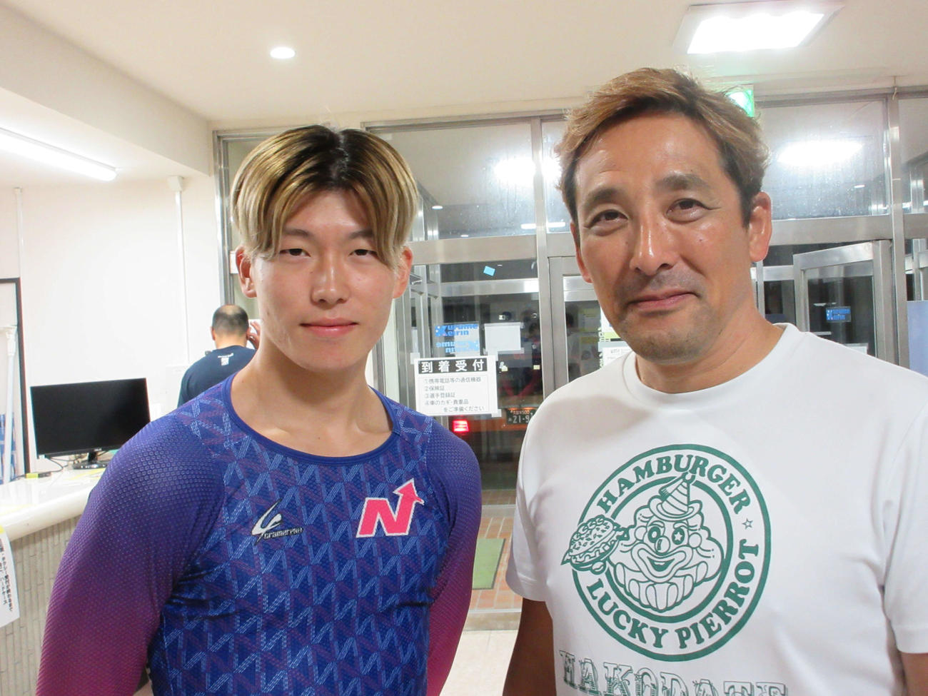 2度目の連係となる柳沢達也（左）と西森一稀の師弟コンビ