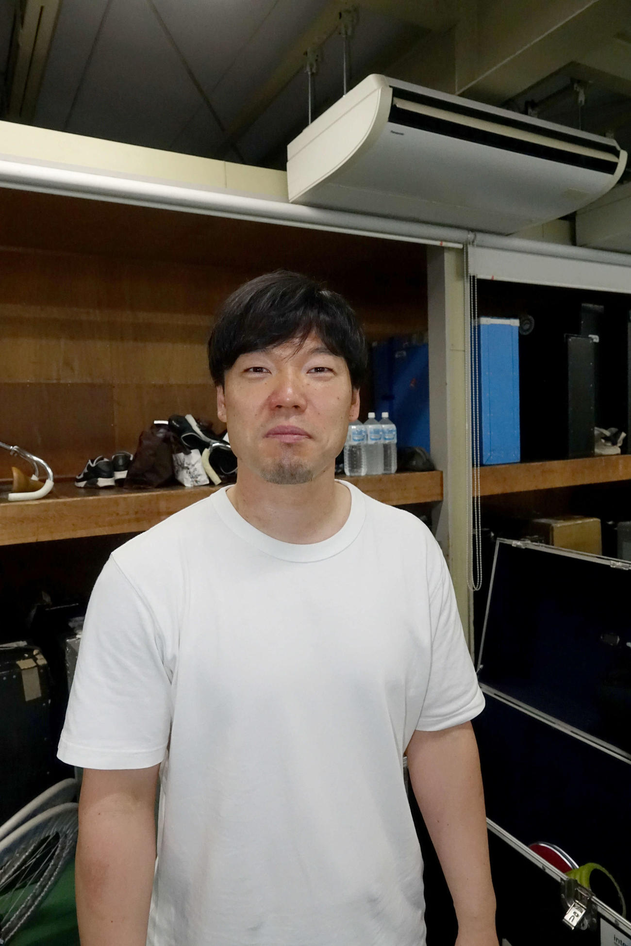 状態は良くないが気丈に出走する鈴木庸之