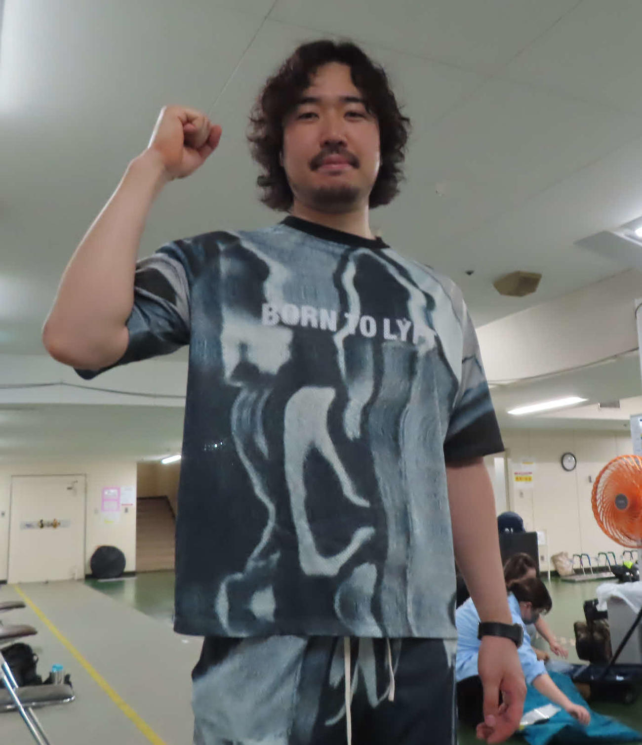 初の特選シードに張り切る吉田晏生（はるき）（撮影・野島成浩）