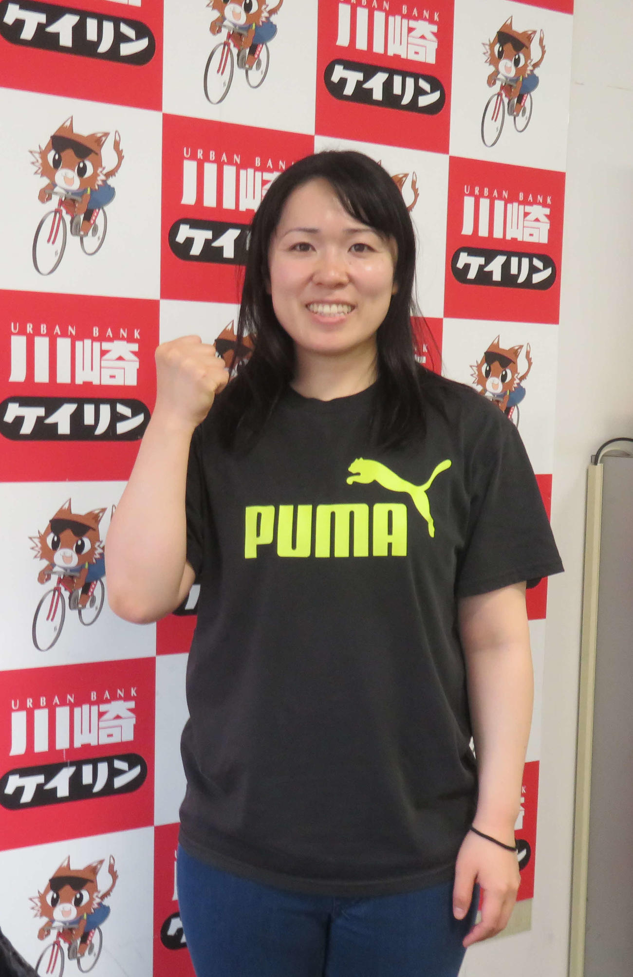 復調気配の村田奈穂（撮影・栗田文人）