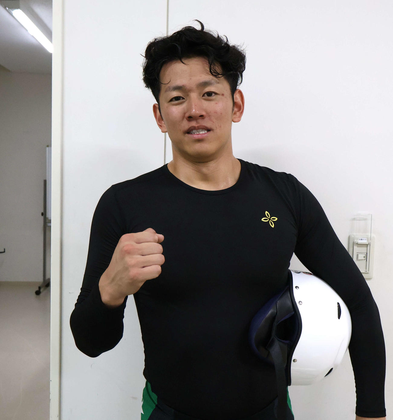 高野信元が準決の壁突破へ奮起する（撮影・一樹）＝2025年9月27日