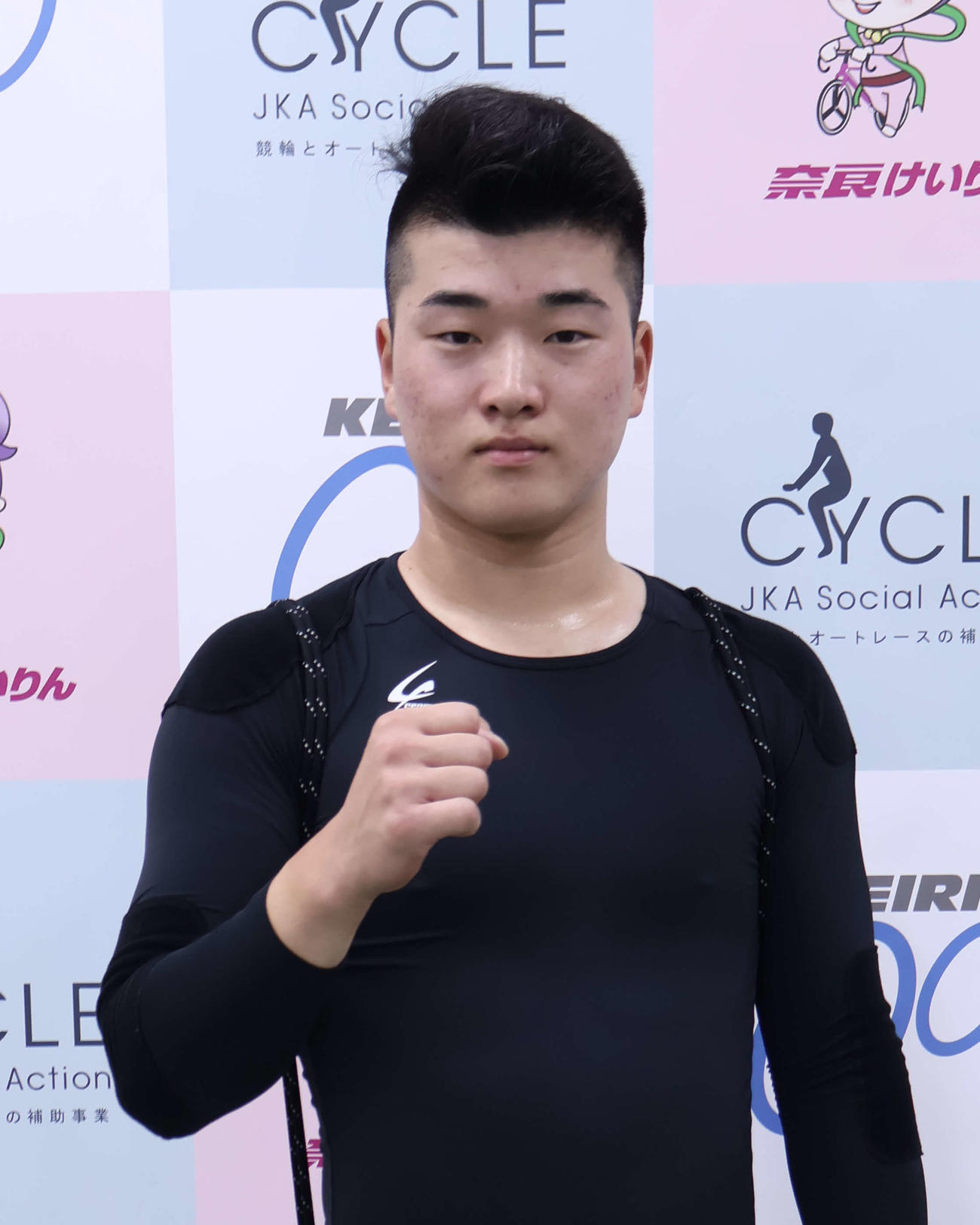 岡本翔が予選2Rで逃げ切り快勝した（撮影・山田敏明）