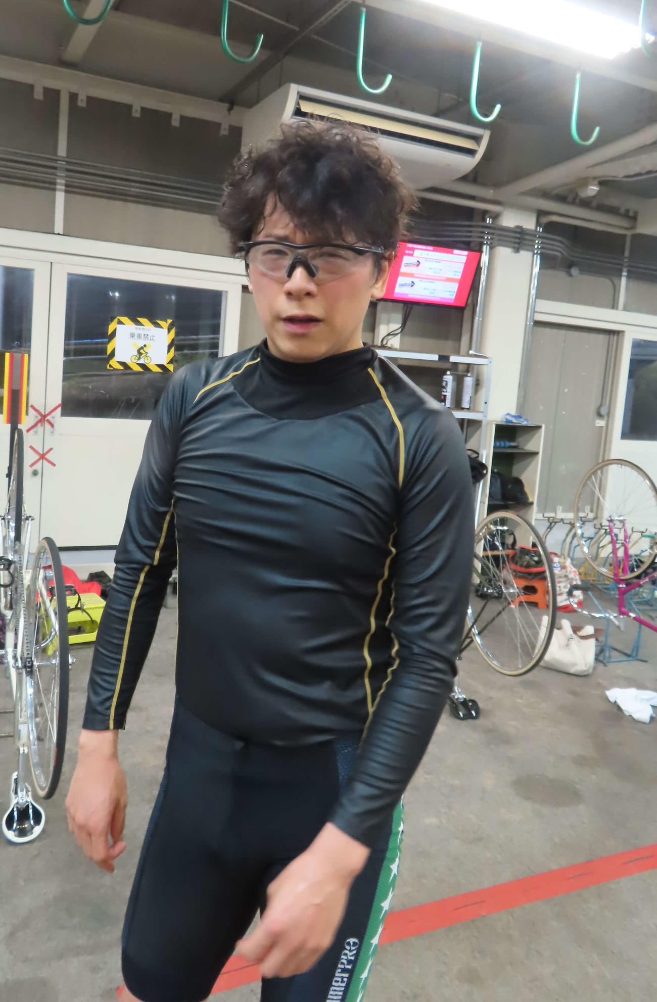 一般2R、不本意な勝ち方となってしまい、レース後の片折勇輝に笑顔はなかった