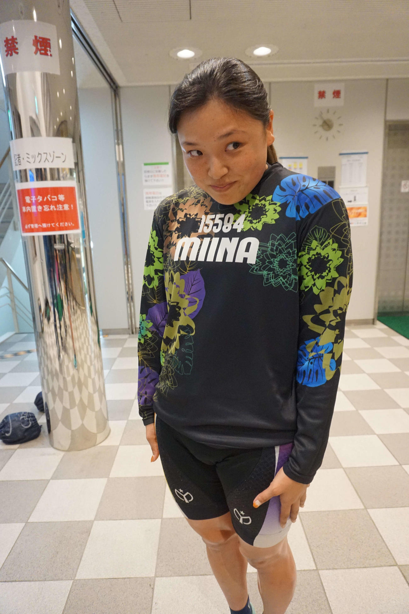 2日目の西脇美唯奈は結果を求める