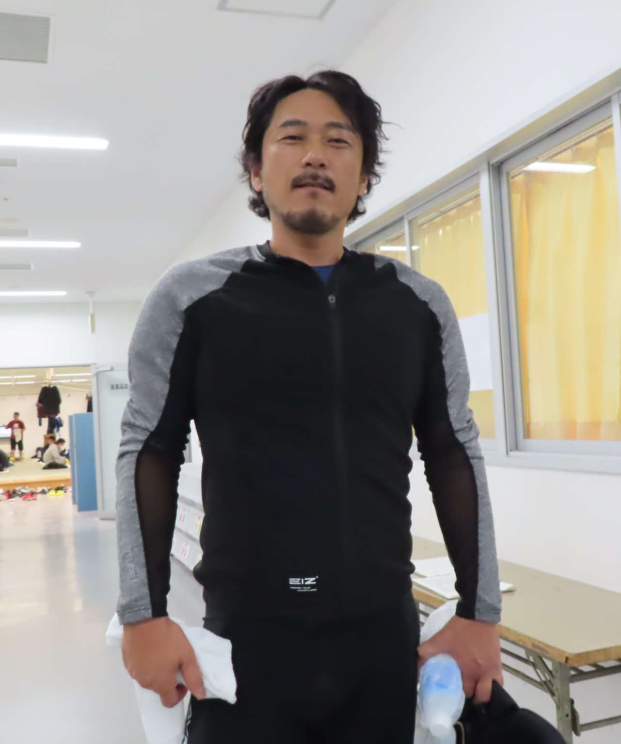 いわき平競輪　前節Vの伸びを保つ足達重満（撮影・野島成浩）