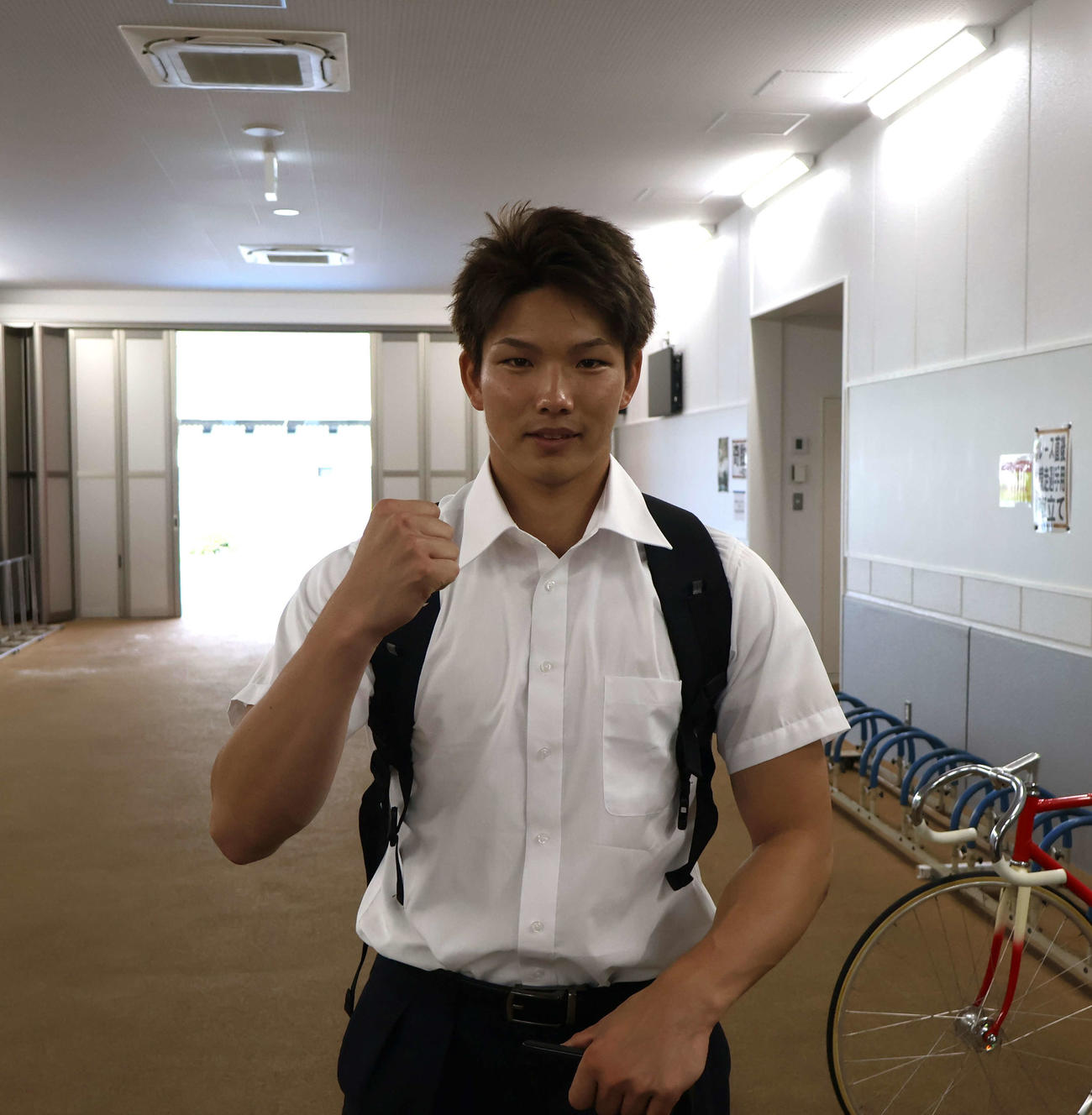 山口留稀哉が強化したダッシュ力を発揮する