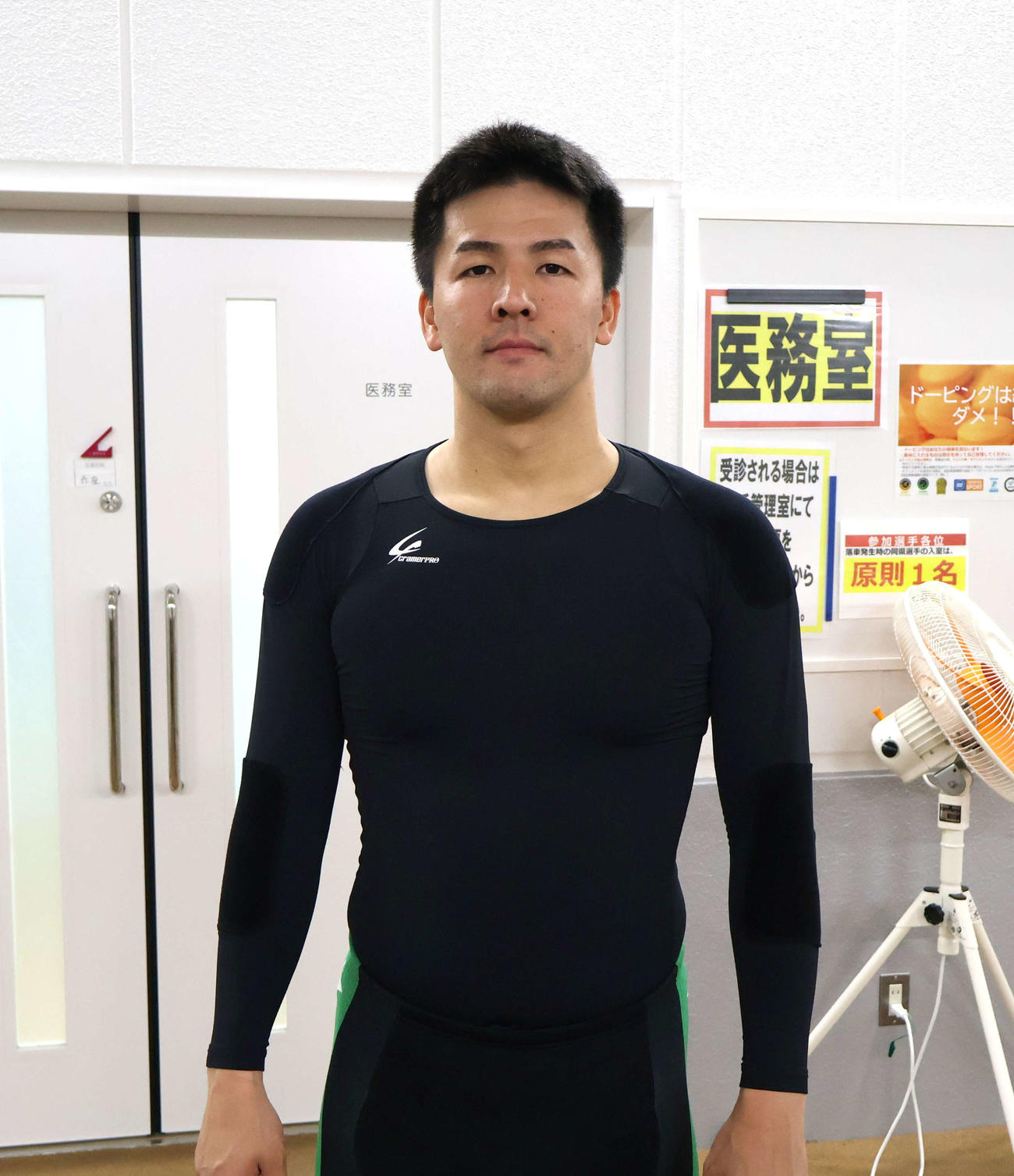 土生智徳が前回の敗戦を払拭する勝利だ（撮影・一樹）