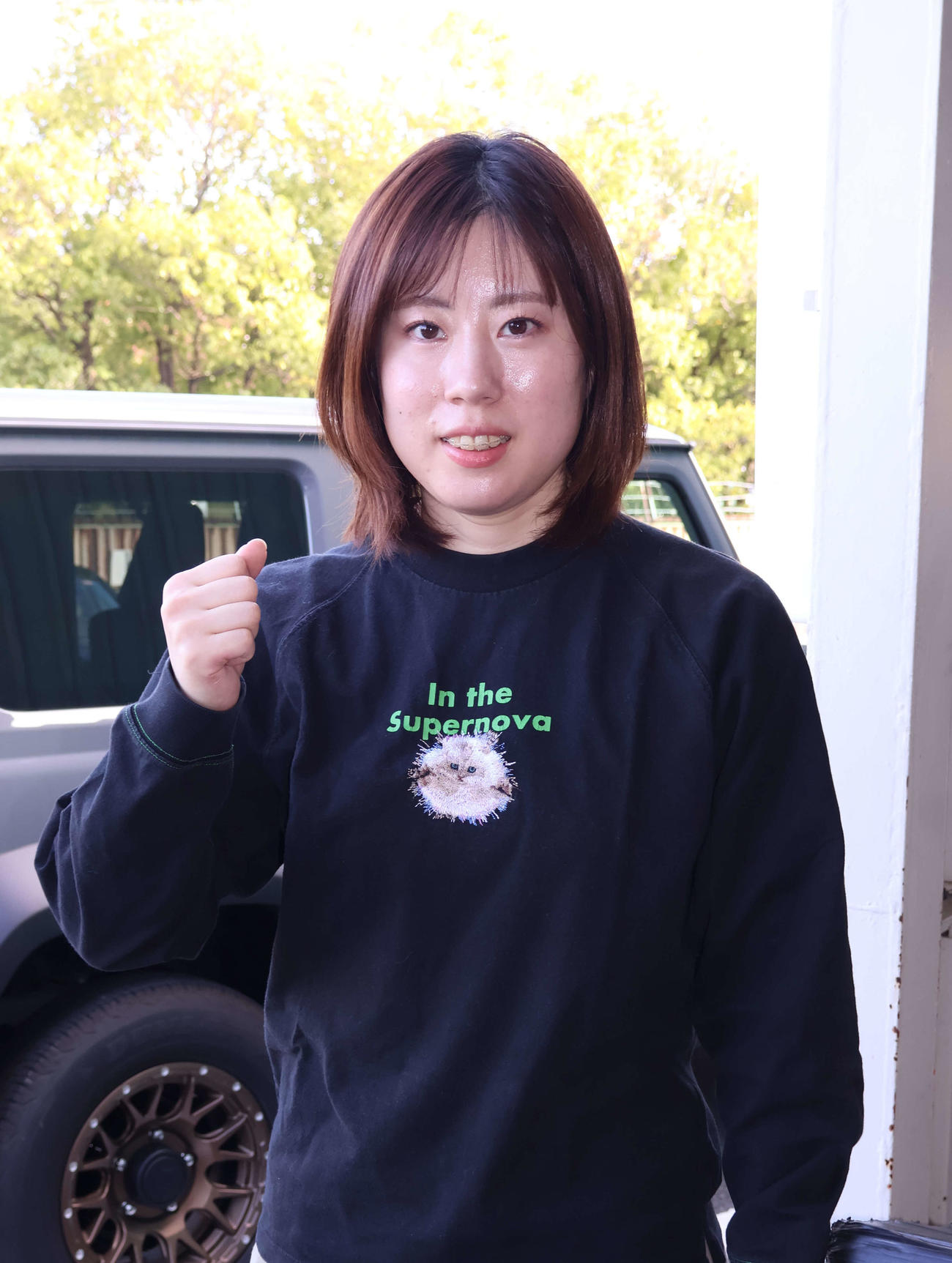 青木美保が危なげない走りで勝利した（撮影・山田敏明）