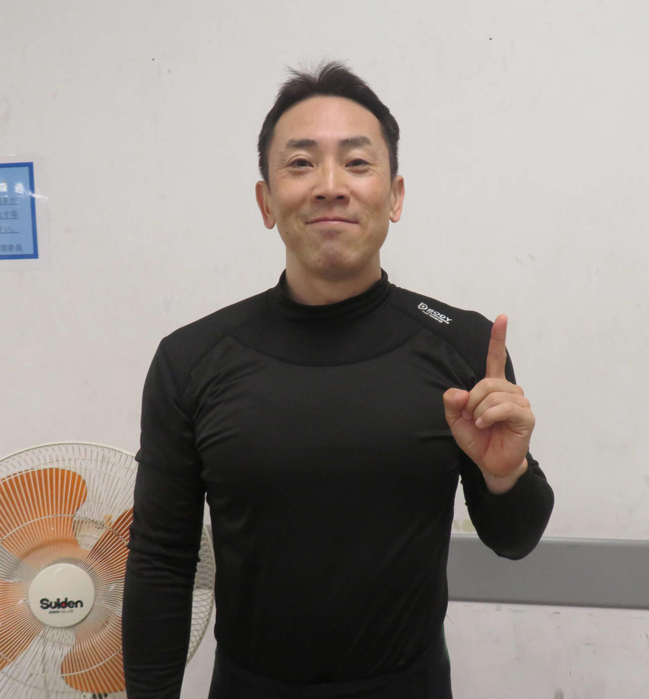 オープニングレースを快勝した福森慎太郎（撮影・栗田文人）