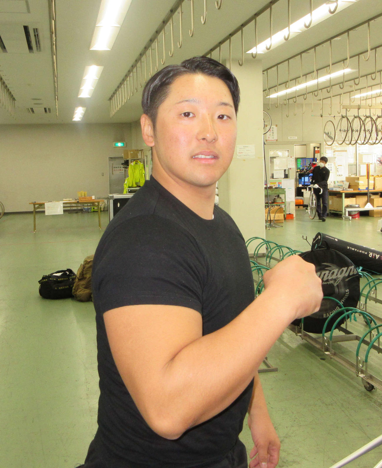 助川翔太郎が同門の国広哲治を連れて奮起する（撮影：和田年弘）