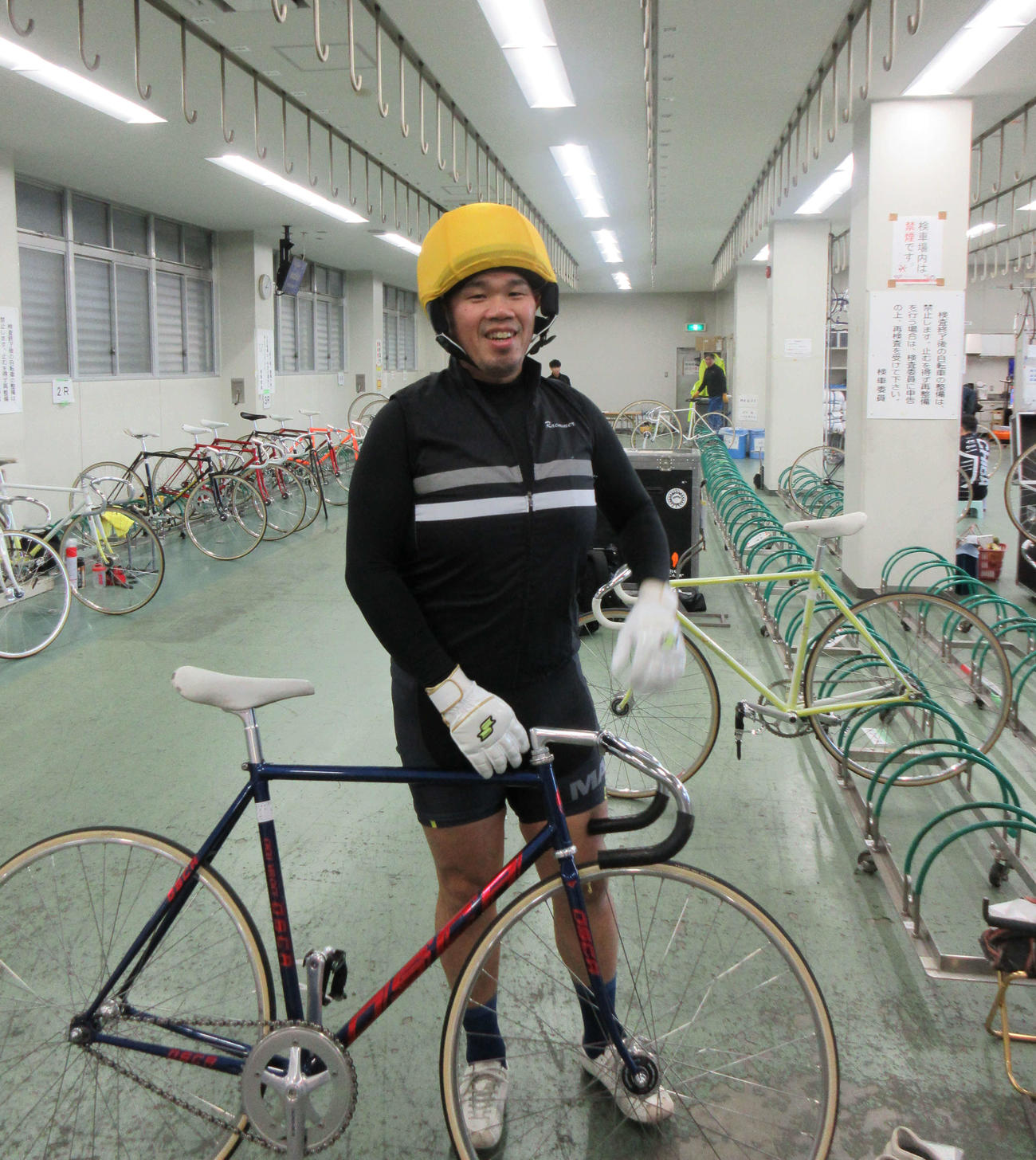“競輪選手を続けたい”の一心で、肥後公允が1年7カ月ぶりに復帰する（撮影：和田年弘）