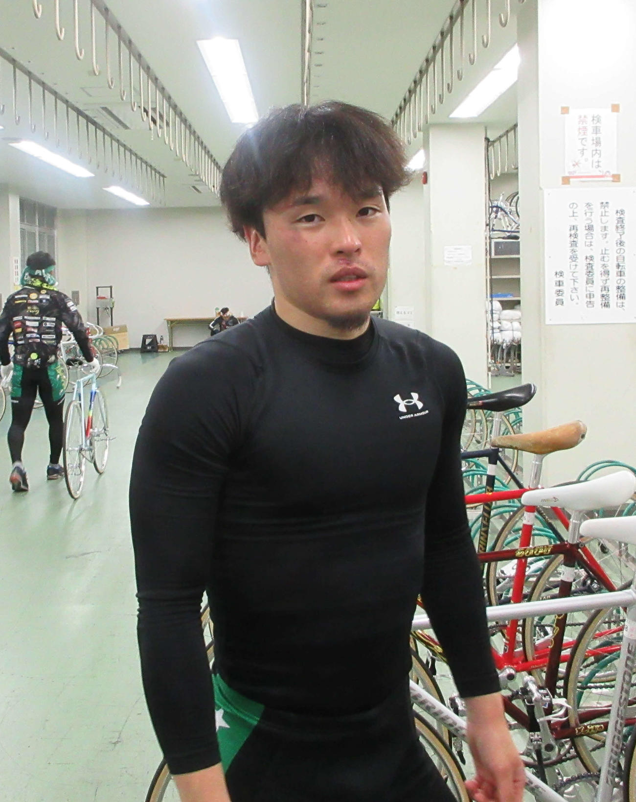 秋末蓮が悔しさを力に変える（撮影・和田年弘）