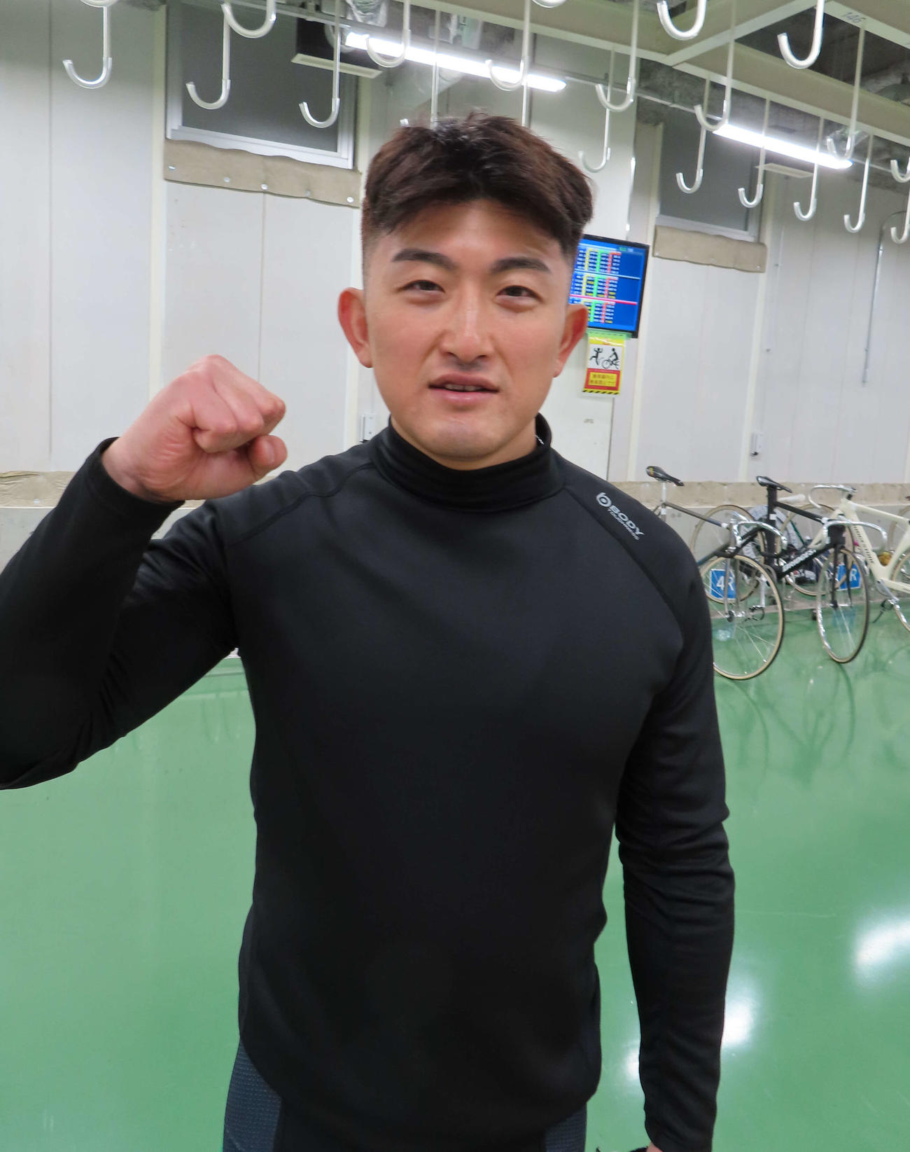 予選3R、まくって番手にはまり、関東ワンツーを決めた福田拓也