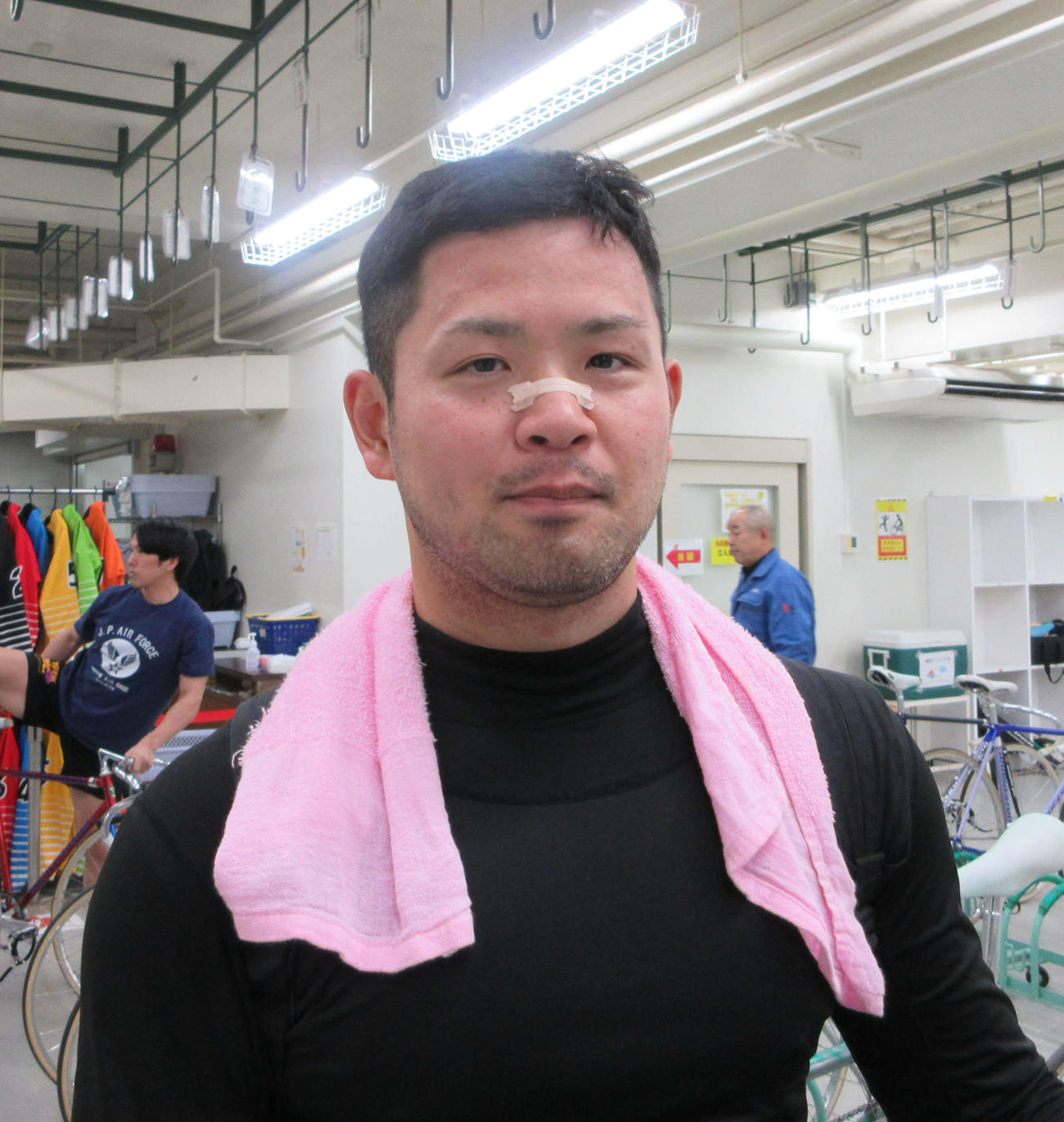 浜田翔平が好展開を生かして勝利。通算100勝にリーチをかけた（撮影：和田年弘）