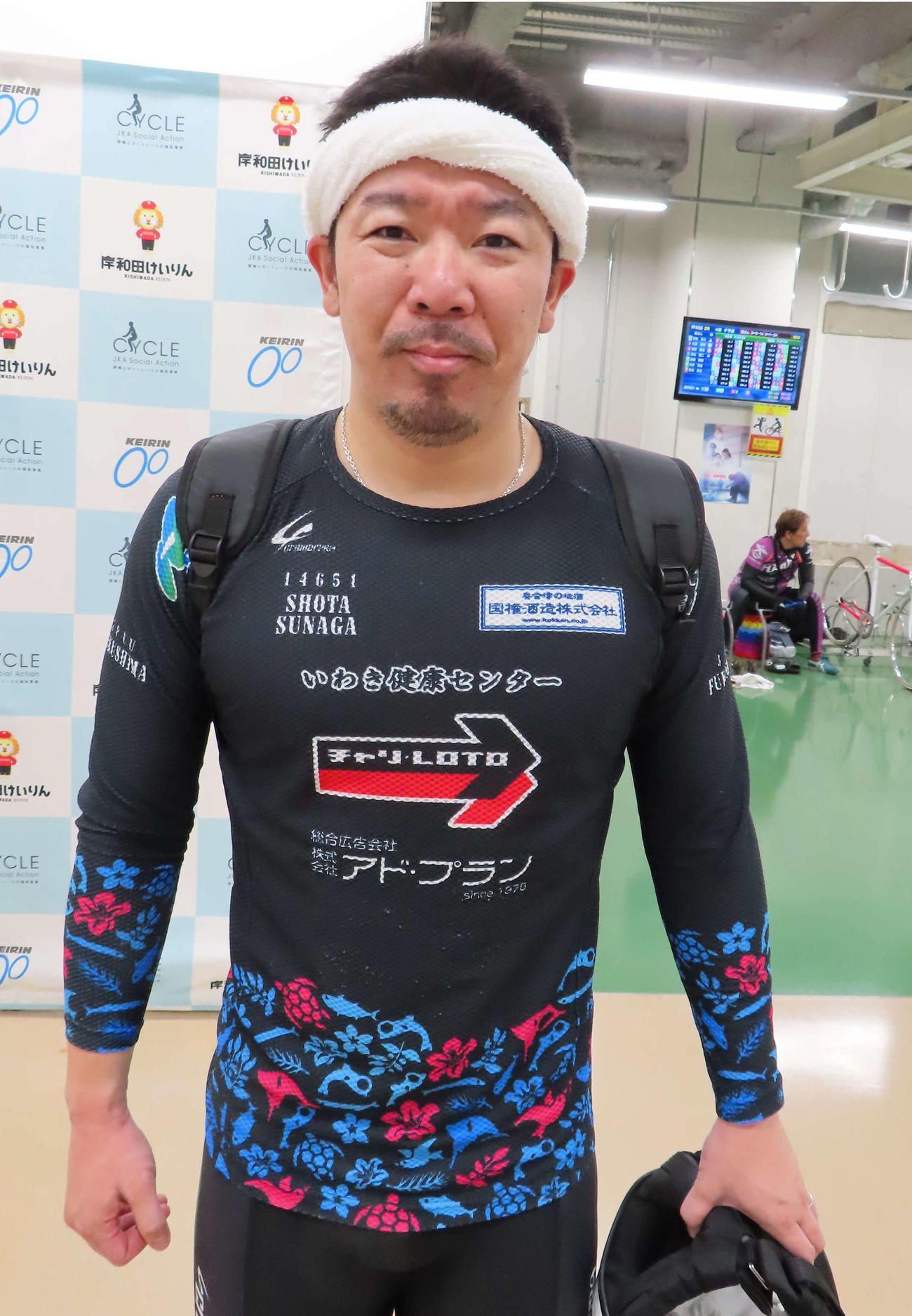 予選1Rで新人を相手に2角まくりで快勝した須永勝太