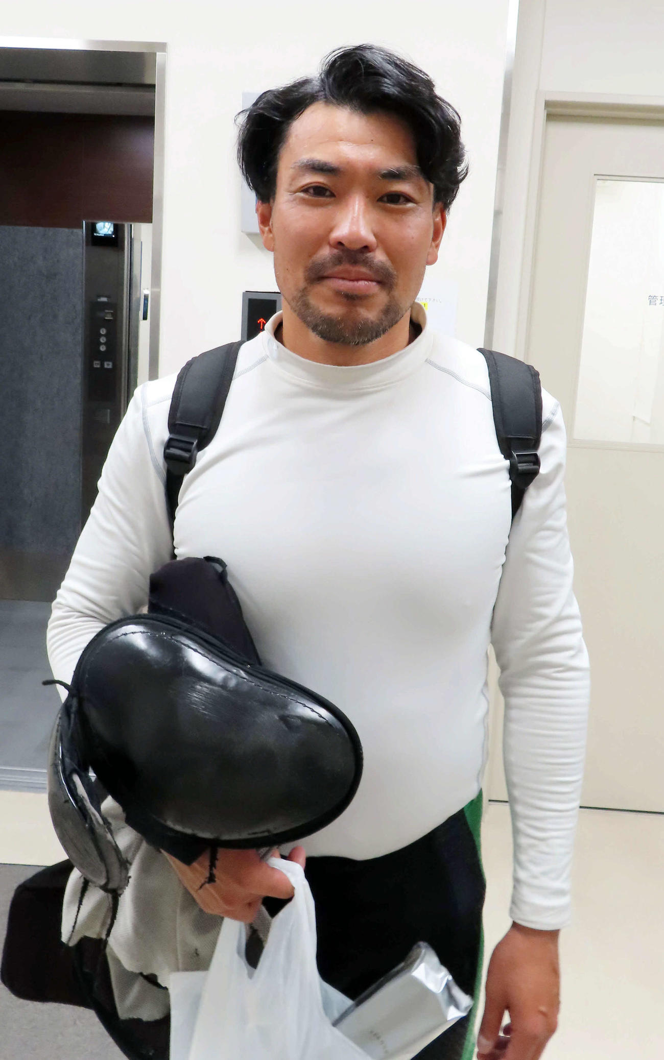 大泉英則（2025年12月8日撮影）